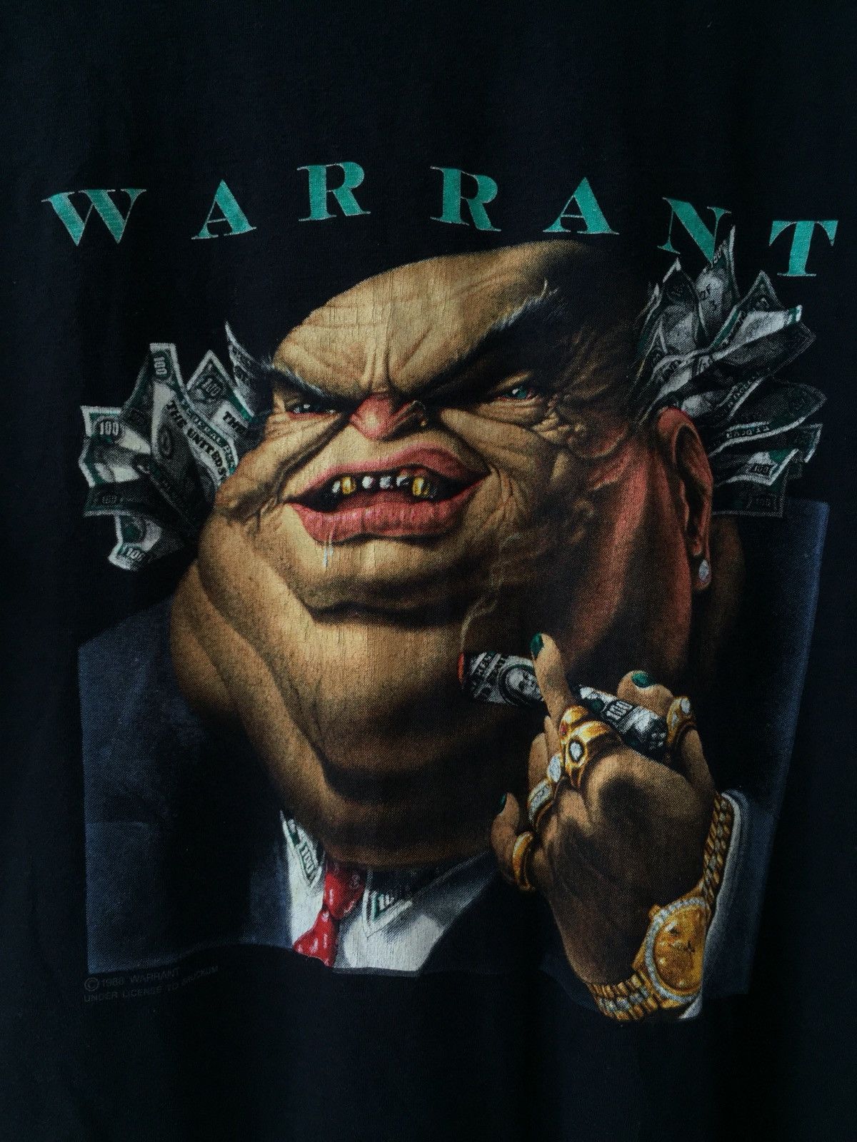 Band Tees × Vintage Vintage Warrant Band Tshirt Size US XL / EU 56 / 4 - 5 Thumbnail