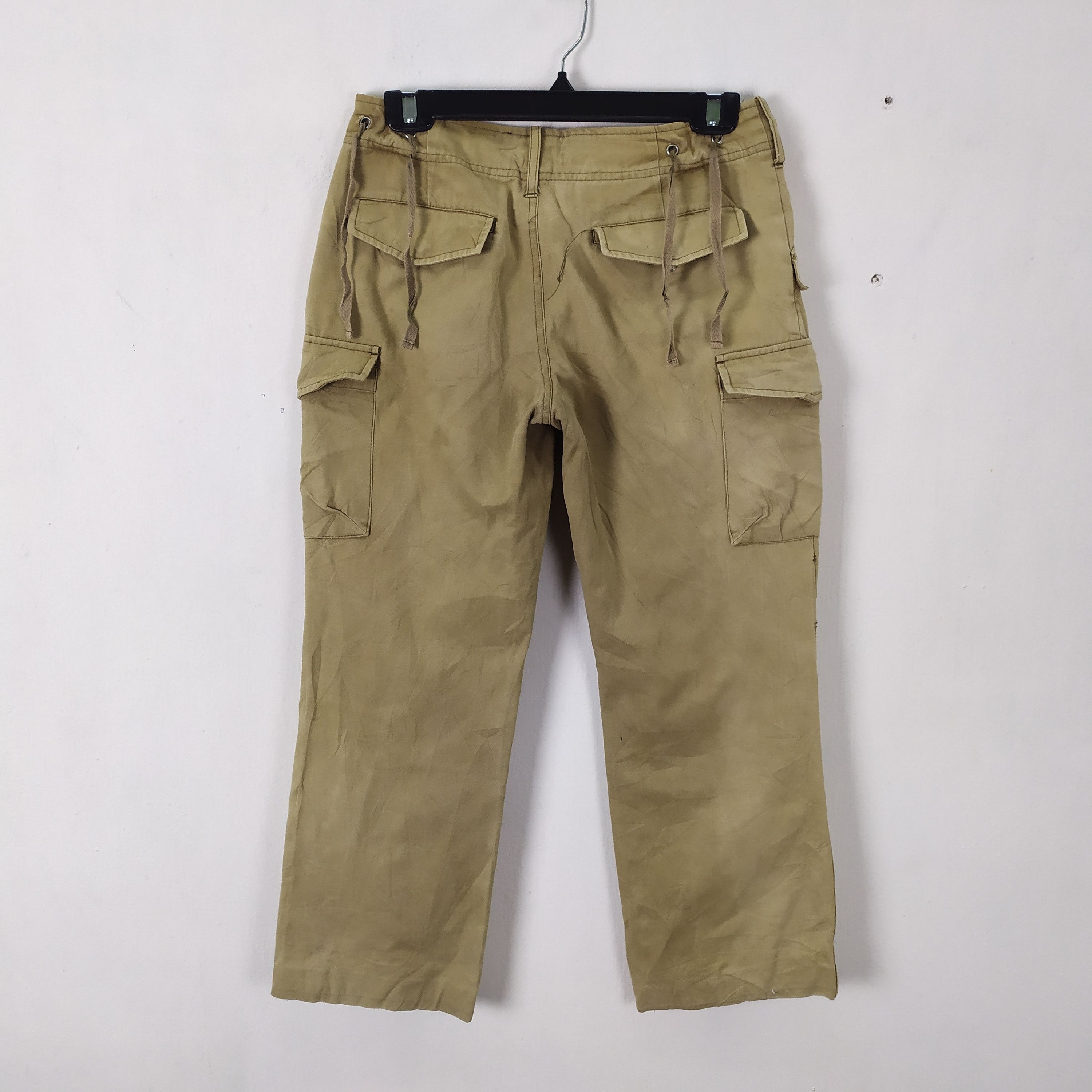 Japanese Brand D BAGGY CARGO PANTS MULTIPOCKET Size US 26 / EU 42 - 5 Thumbnail