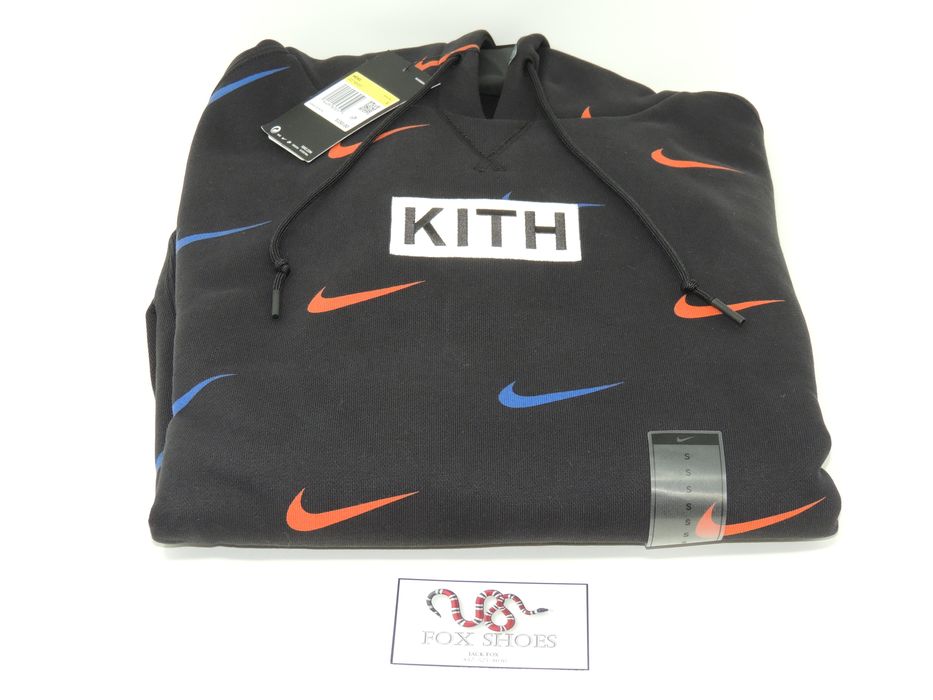 kith and nike for new york knicks aop hoodie