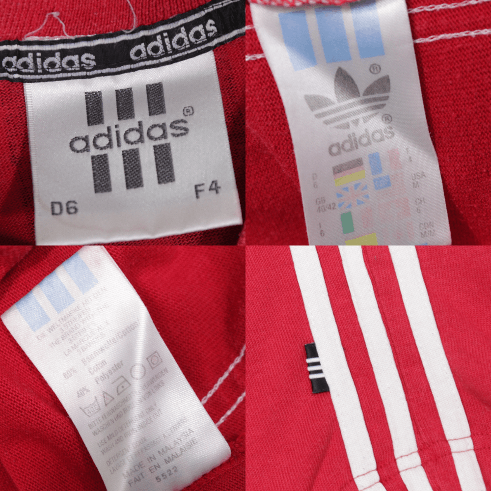 Adidas 90S Logo Striped Longsleeve Size US M / EU 48-50 / 2 - 10 Thumbnail