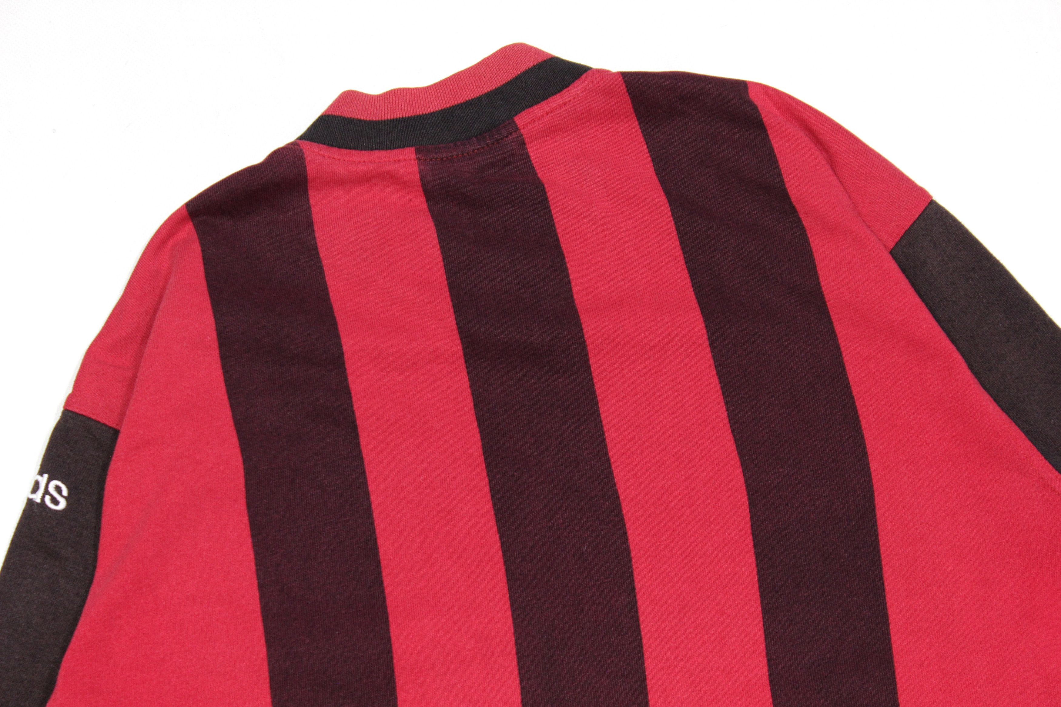 Adidas 90S Logo Striped Longsleeve Size US M / EU 48-50 / 2 - 4 Thumbnail