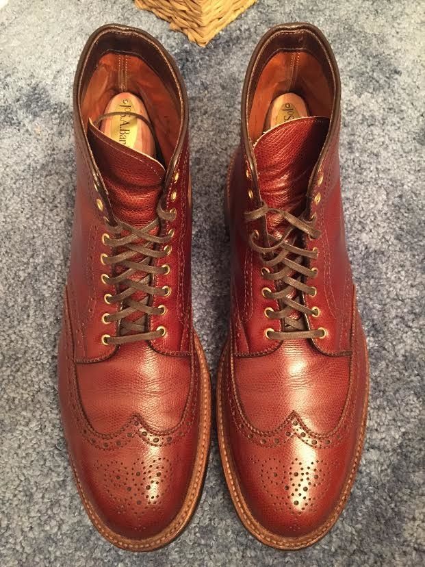 Alpine Grain Wingtip Boot
