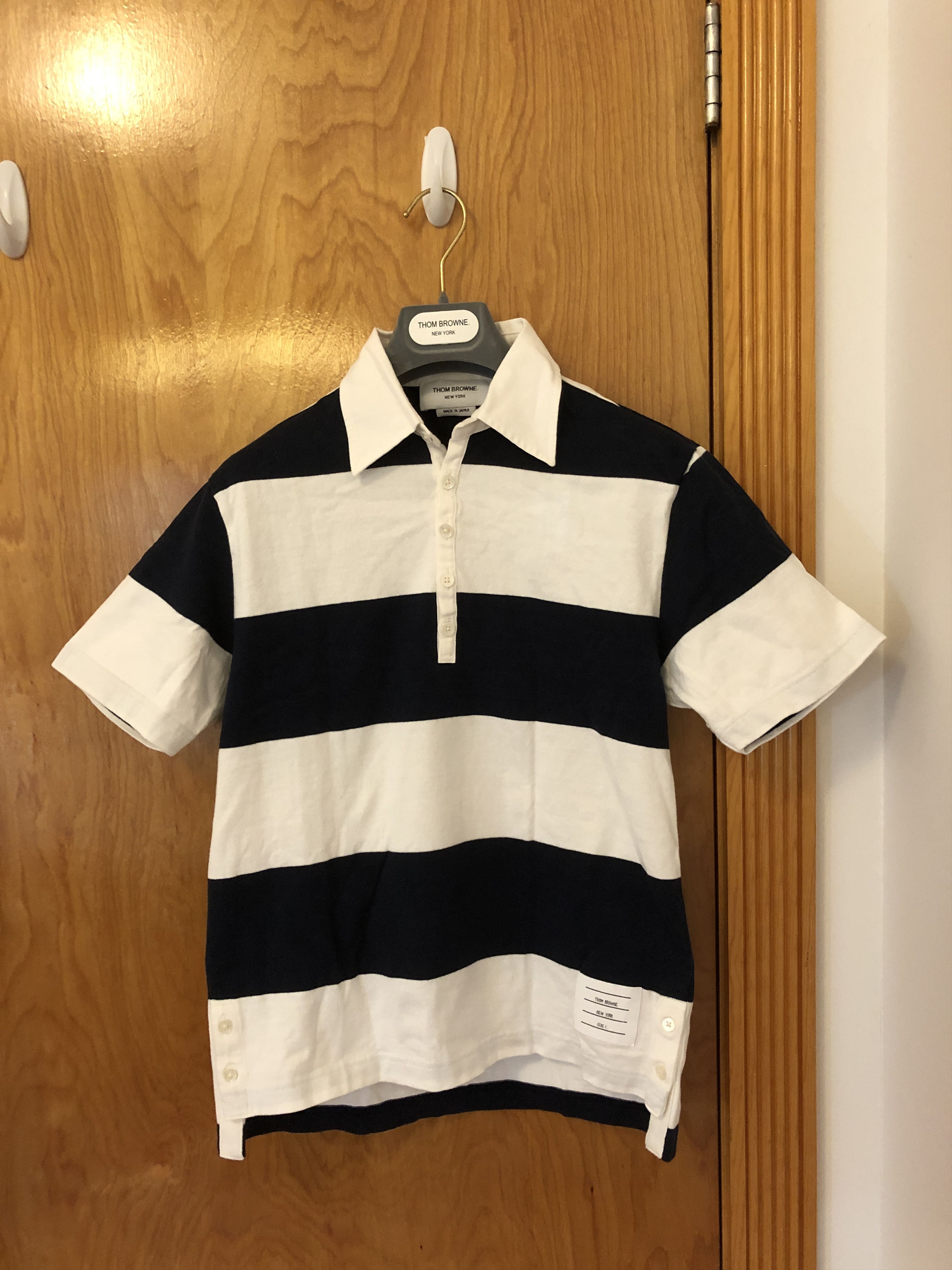 Thom Browne 4 Bar Rugby Polo Size US S / EU 44-46 / 1 - 1 Thumbnail