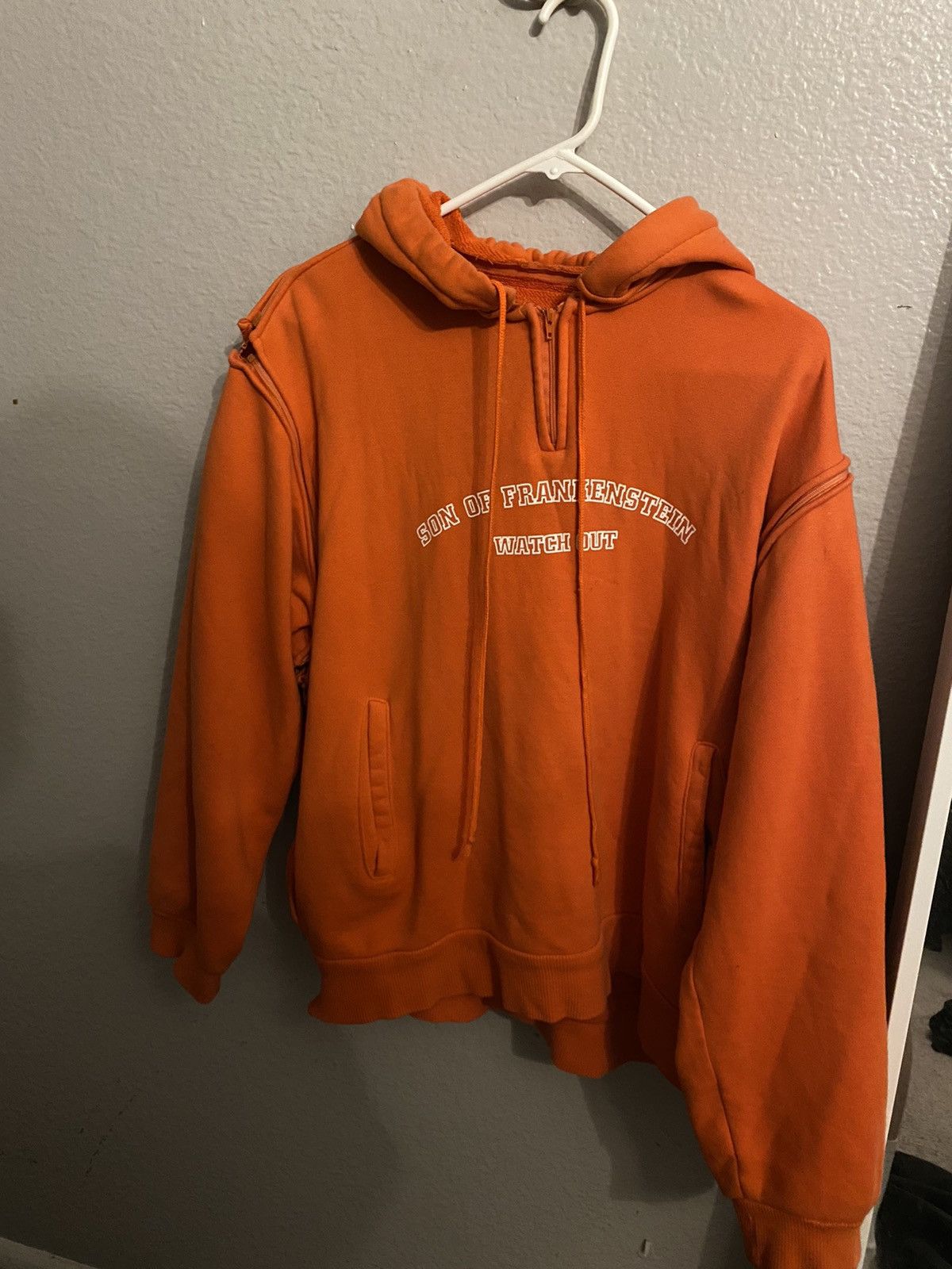 Undercover AW 98/99 Son Of Frankenstein Small parts hoodie