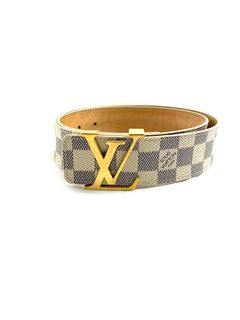 Louis Vuitton x Supreme Initiales Belt 40 MM Monogram Brown GoldLouis  Vuitton x Supreme Initiales Belt 40 MM Monogram Brown Gold - OFour