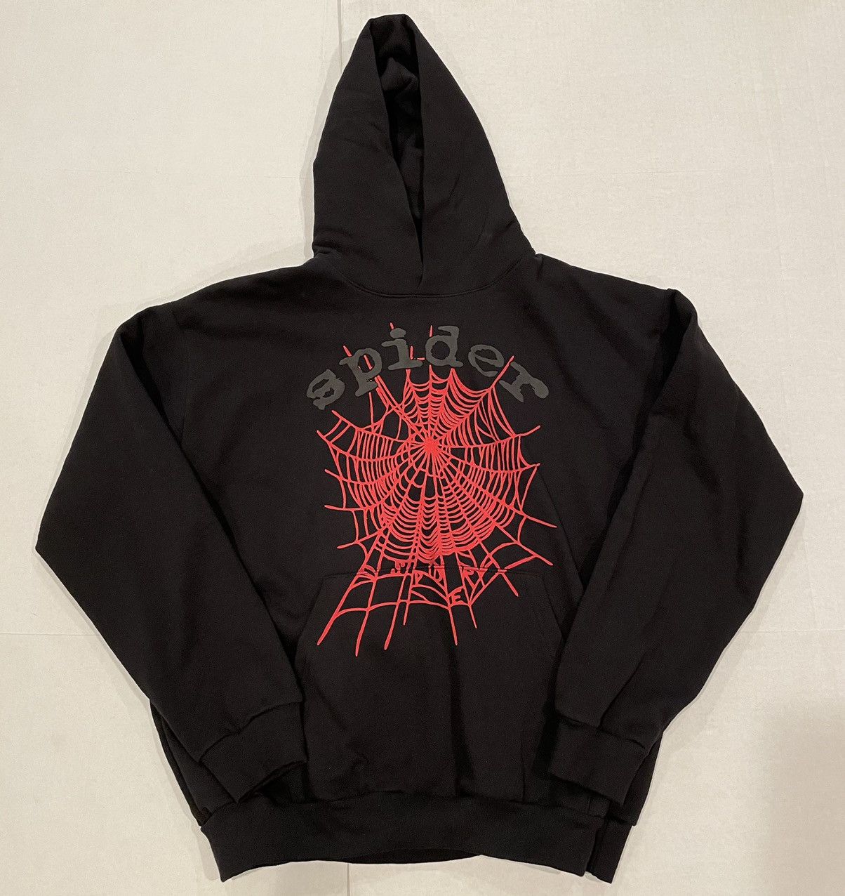 Young Thug Spider Black / Red Hoodie | Grailed