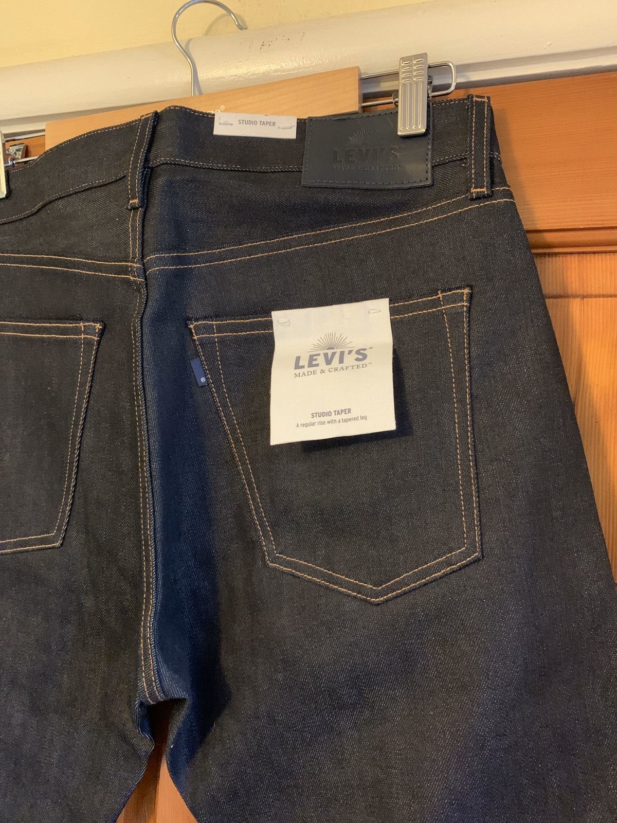 Levi's × Levi's Made & Crafted × Levi's Vintage Clothing *RARE* New Levi’s Made & Crafted Japanese Selvedge Denim -32 Size US 32 / EU 48 - 5 Thumbnail