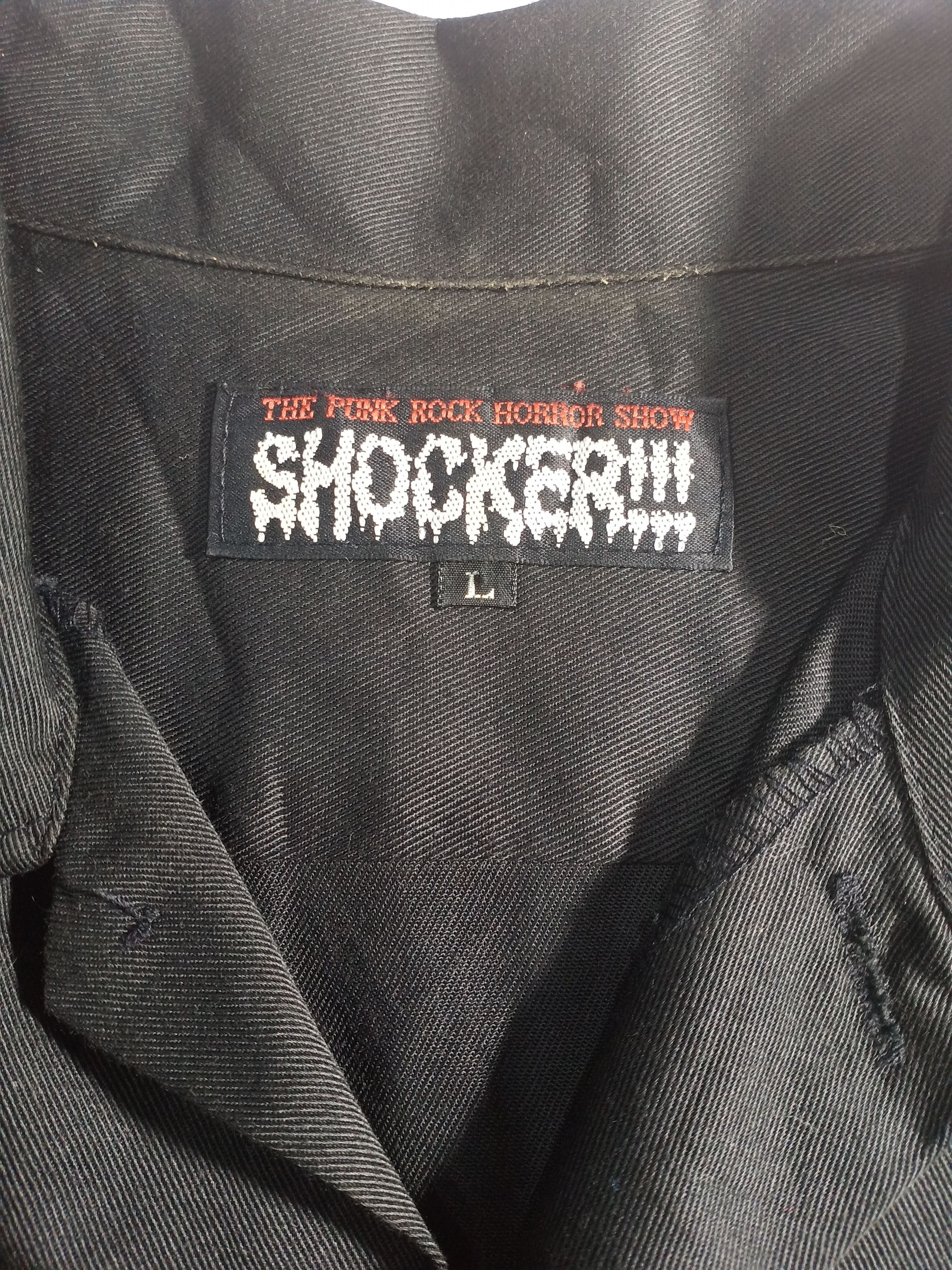 Japanese Brand × Seditionaries Shocker Punk Rock Horrow Show Shirt Size US L / EU 52-54 / 3 - 4 Thumbnail
