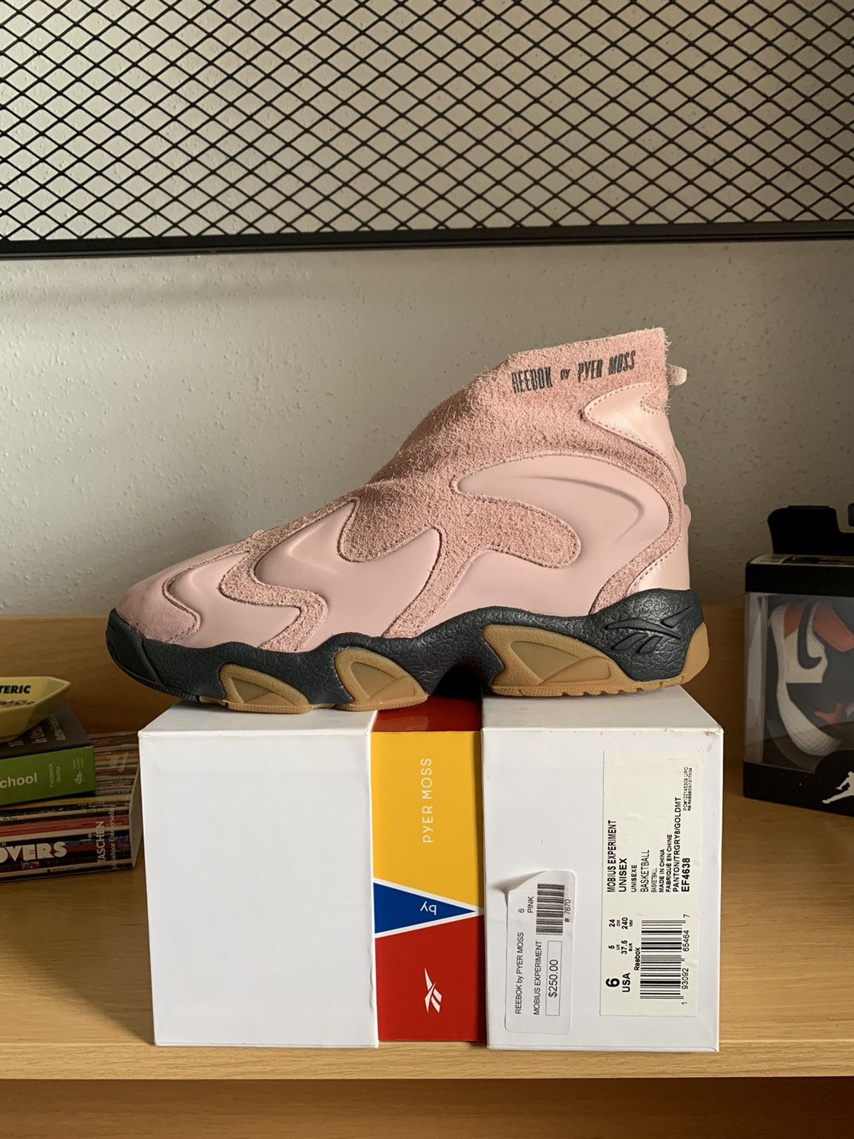 Reebok Pyer Moss x Reebok Mobius Experiment 3 Pink Grailed