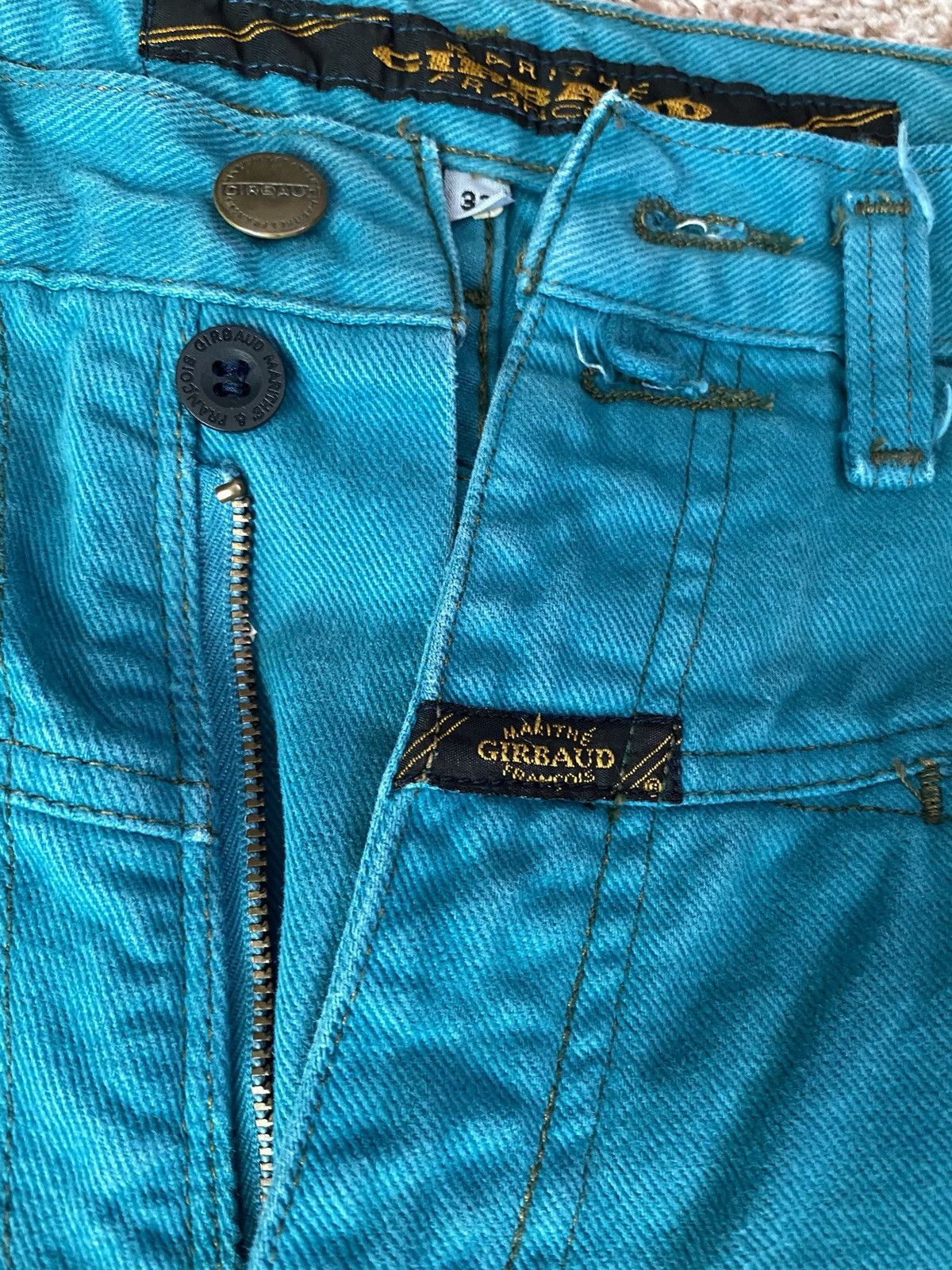 Marithe + Francois Girbaud Girbaud Denim Shorts 1990s Size US 32 / EU 48 - 4 Thumbnail