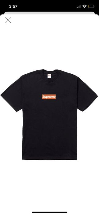 Supreme san francisco box logo 2024 tee black