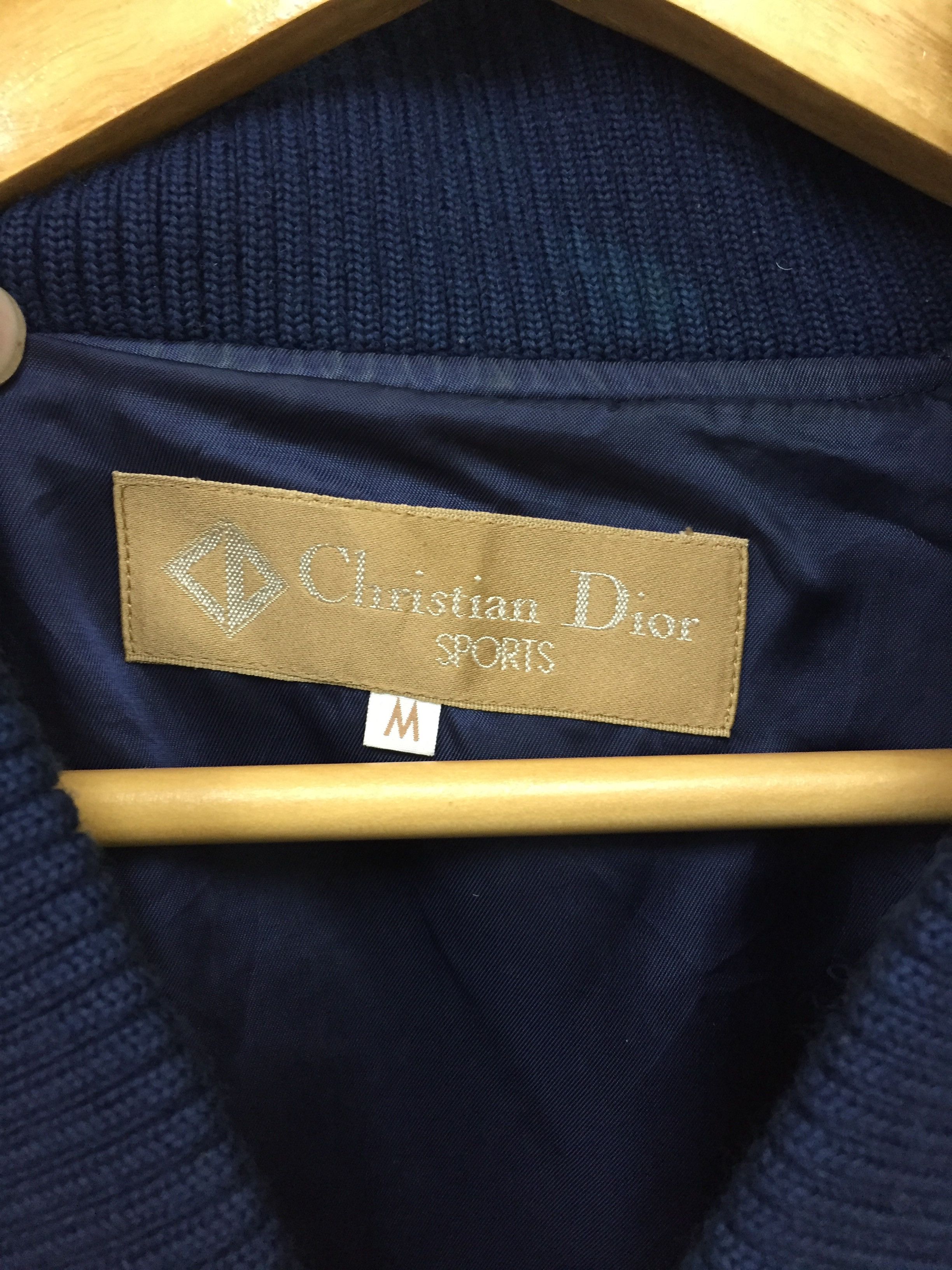 Christian Dior Monsieur × Dior 90s Multicolor Wool Bomber jacket Size M / US 6-8 / IT 42-44 - 13 Thumbnail