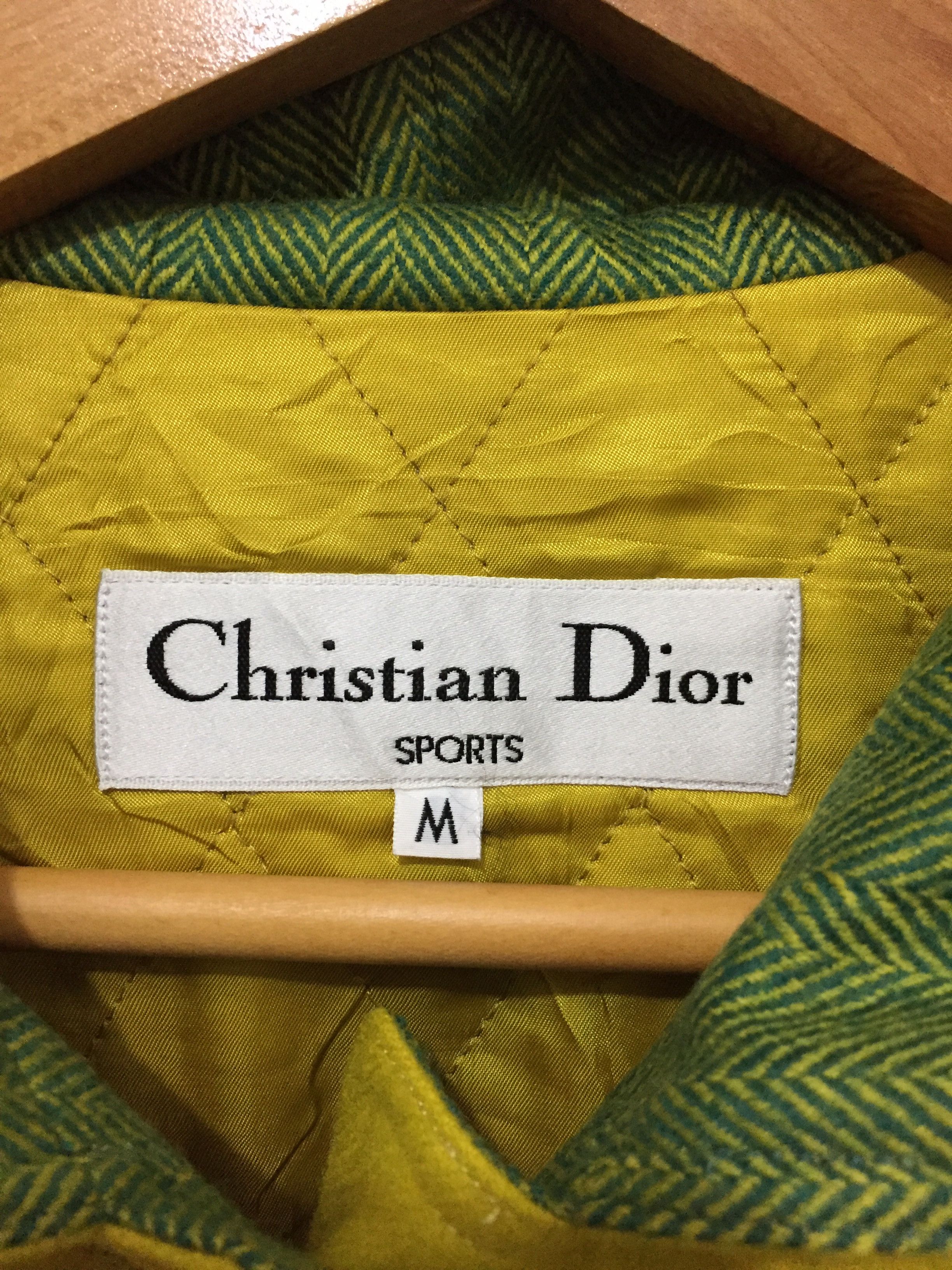 Dior 1990s Dior sport backpack quilted parka Neon jacket Size M / US 6-8 / IT 42-44 - 13 Thumbnail