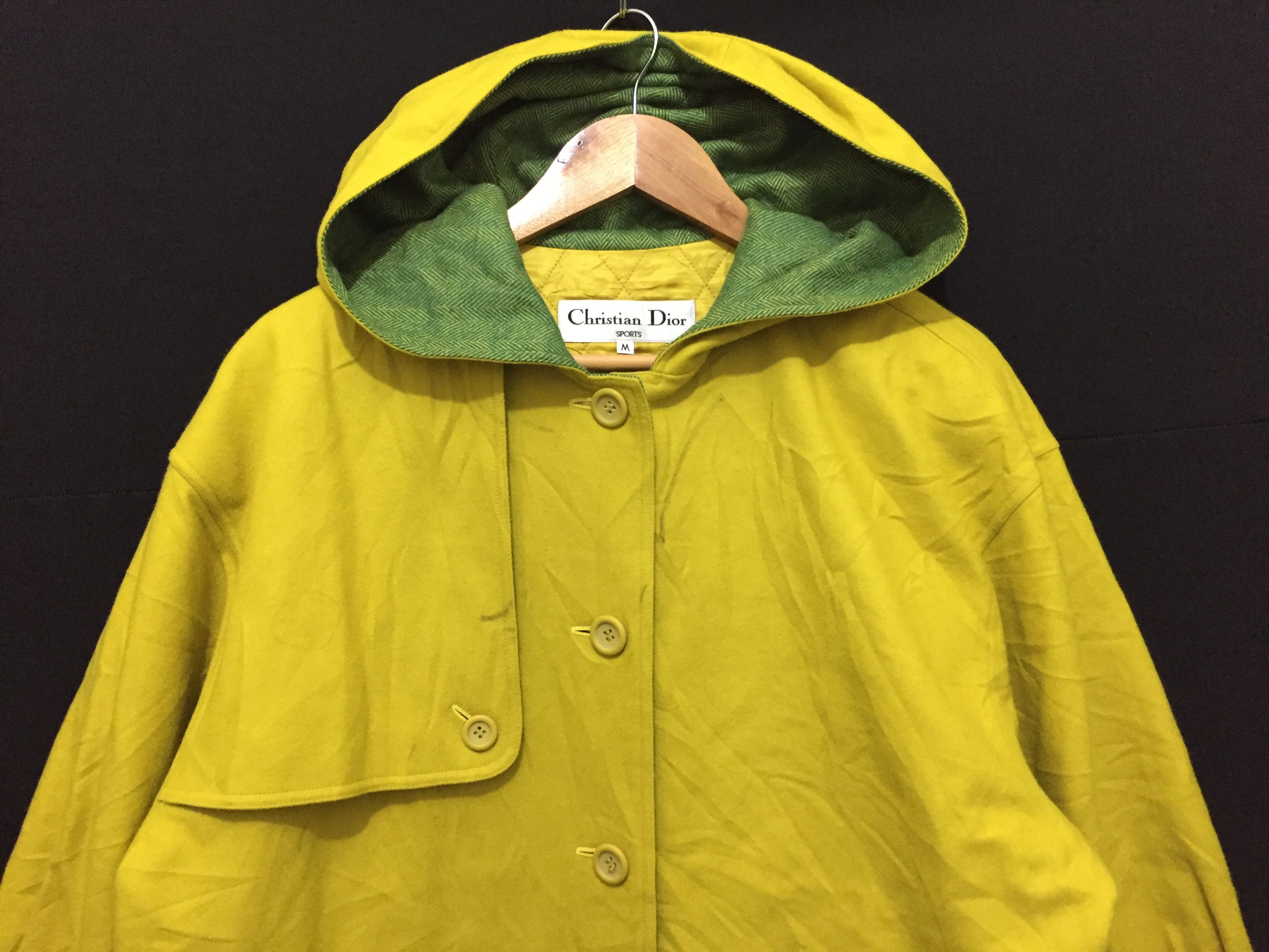 Dior 1990s Dior sport backpack quilted parka Neon jacket Size M / US 6-8 / IT 42-44 - 3 Thumbnail