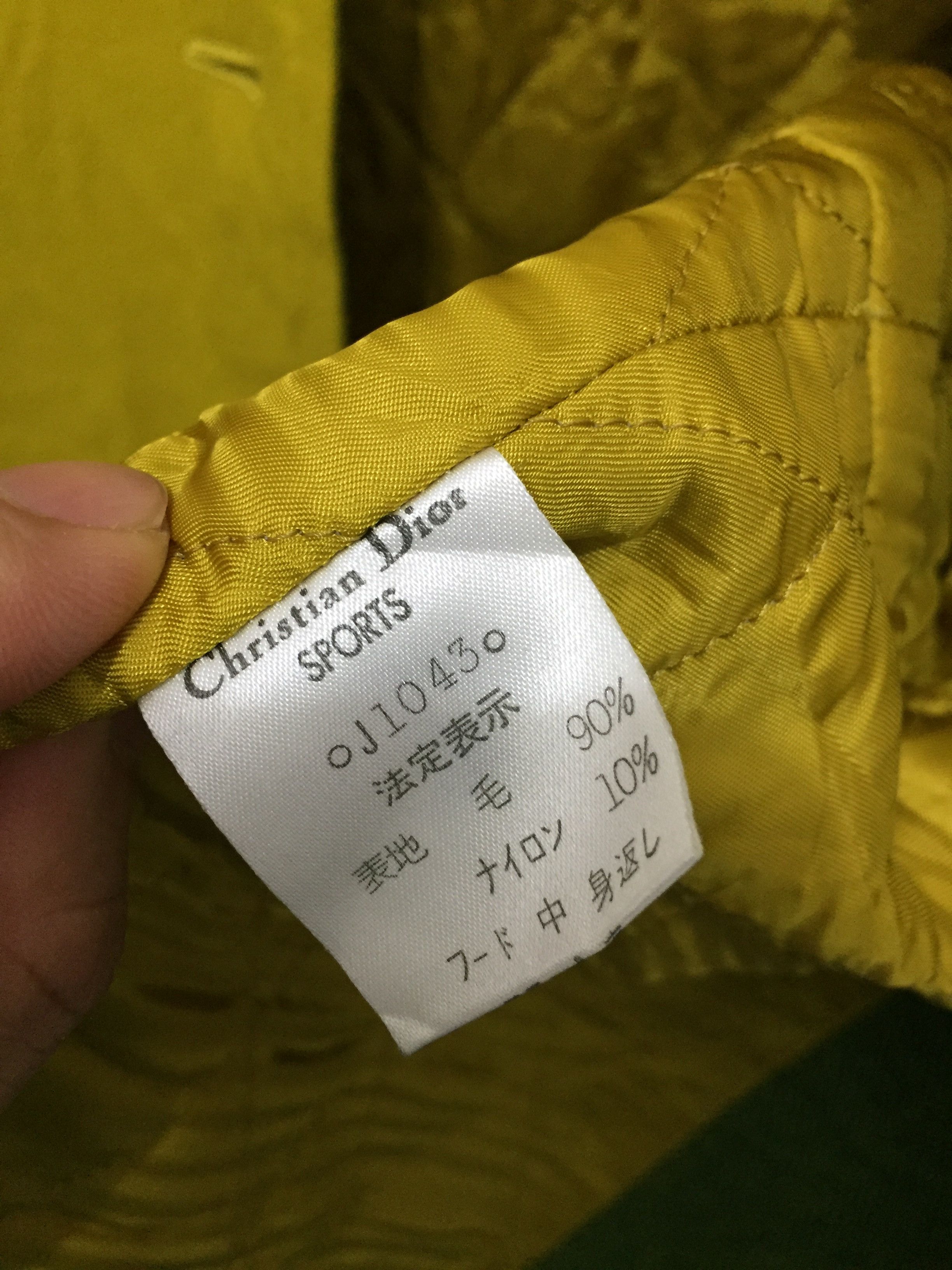 Dior 1990s Dior sport backpack quilted parka Neon jacket Size M / US 6-8 / IT 42-44 - 14 Thumbnail