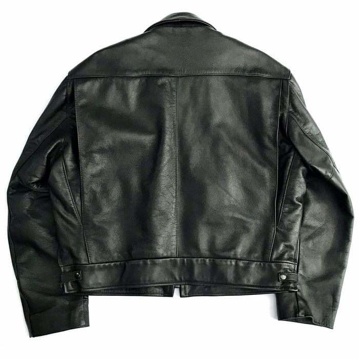 Vintage Vintage Leather Police Motorcycle Jacket Made in USA 46 XL Size US XL / EU 56 / 4 - 12 Preview