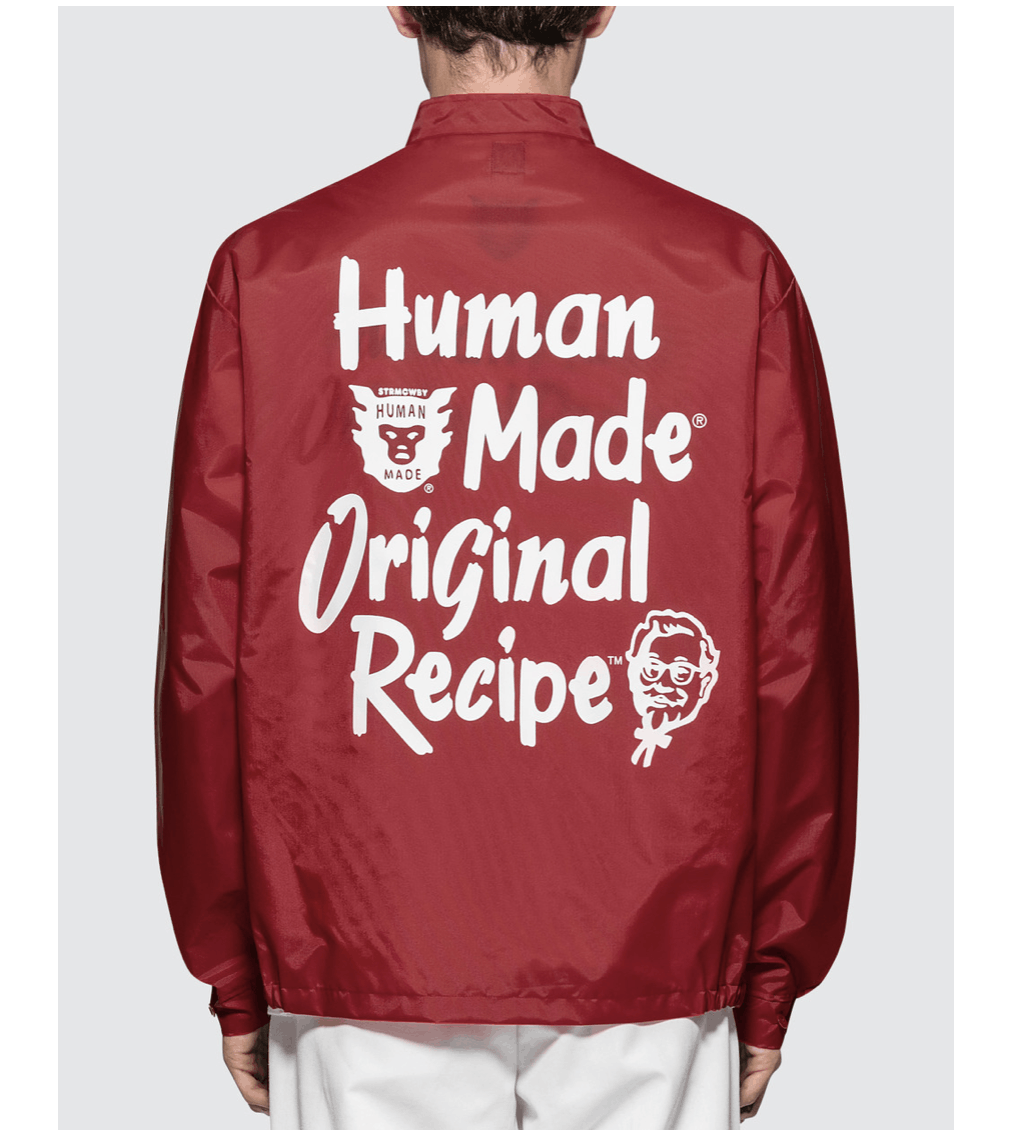 Human Made Human Made x KFC Orignal Recipe 70s Red Racing Jacket XL |  Grailed