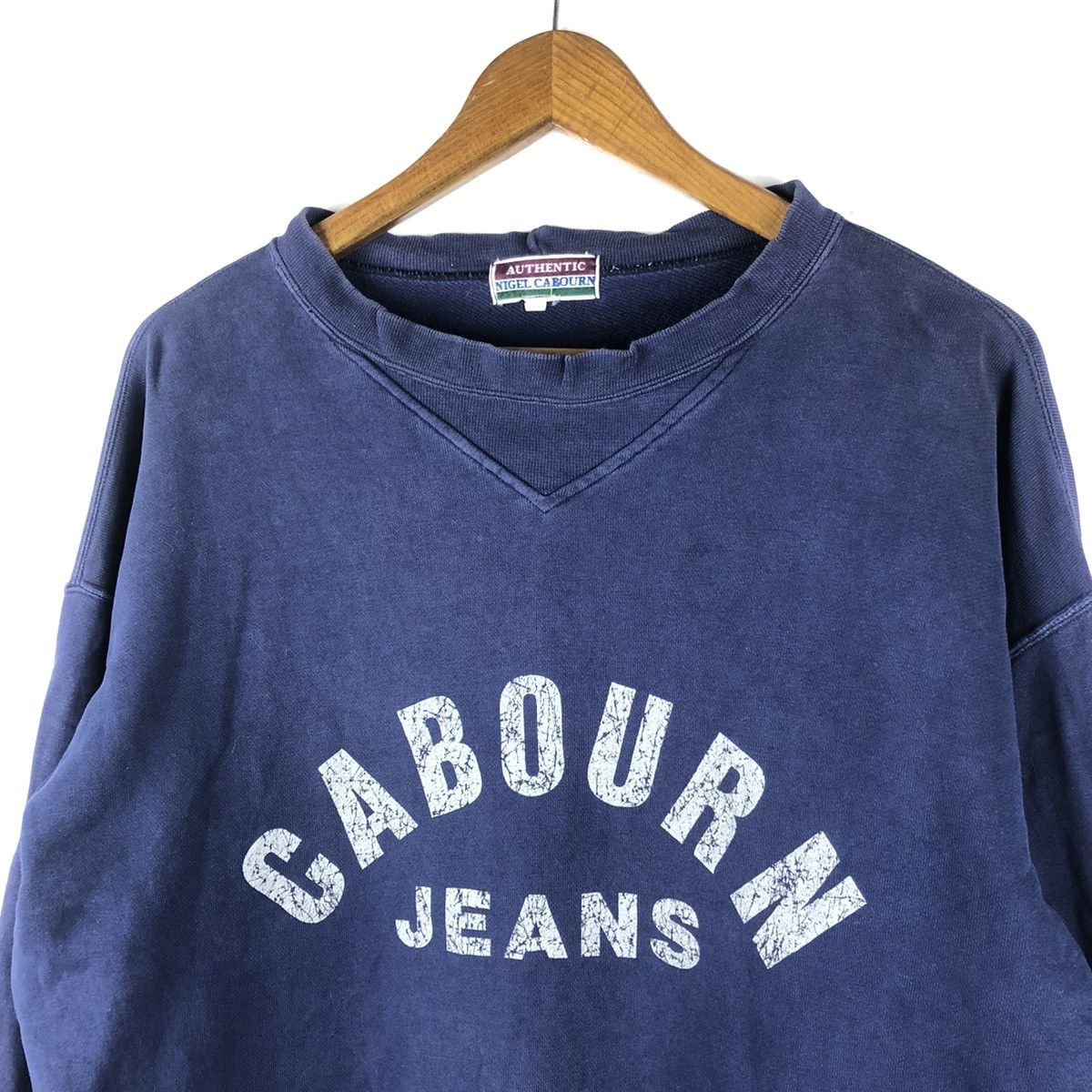 Nigel Cabourn Vintage Nigel Cabourn Sun Faded Crewneck Size US M / EU 48-50 / 2 - 3 Thumbnail
