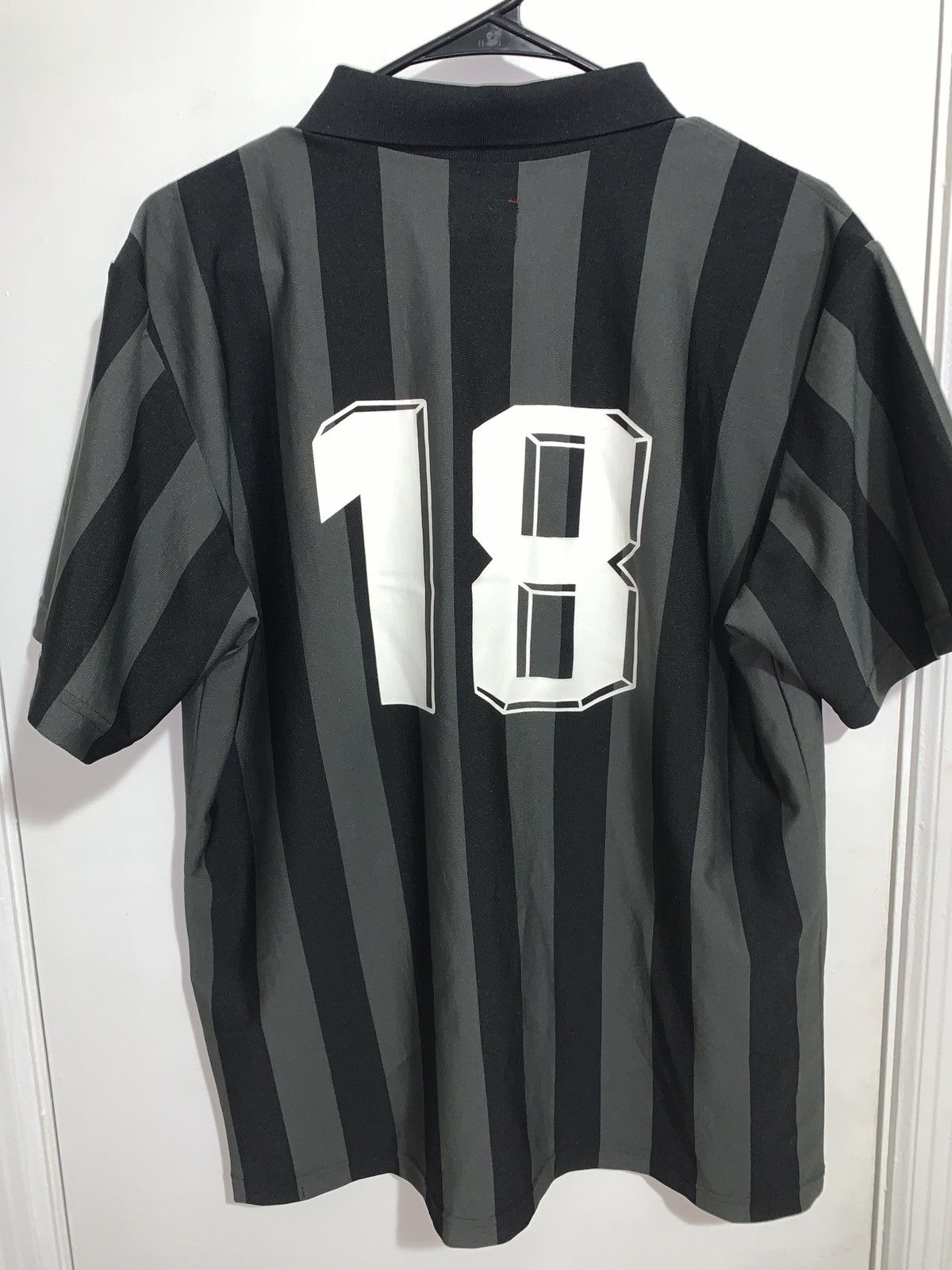 Supreme Supreme playboy soccer Jersey black Size US M / EU 48-50 / 2 - 4 Thumbnail