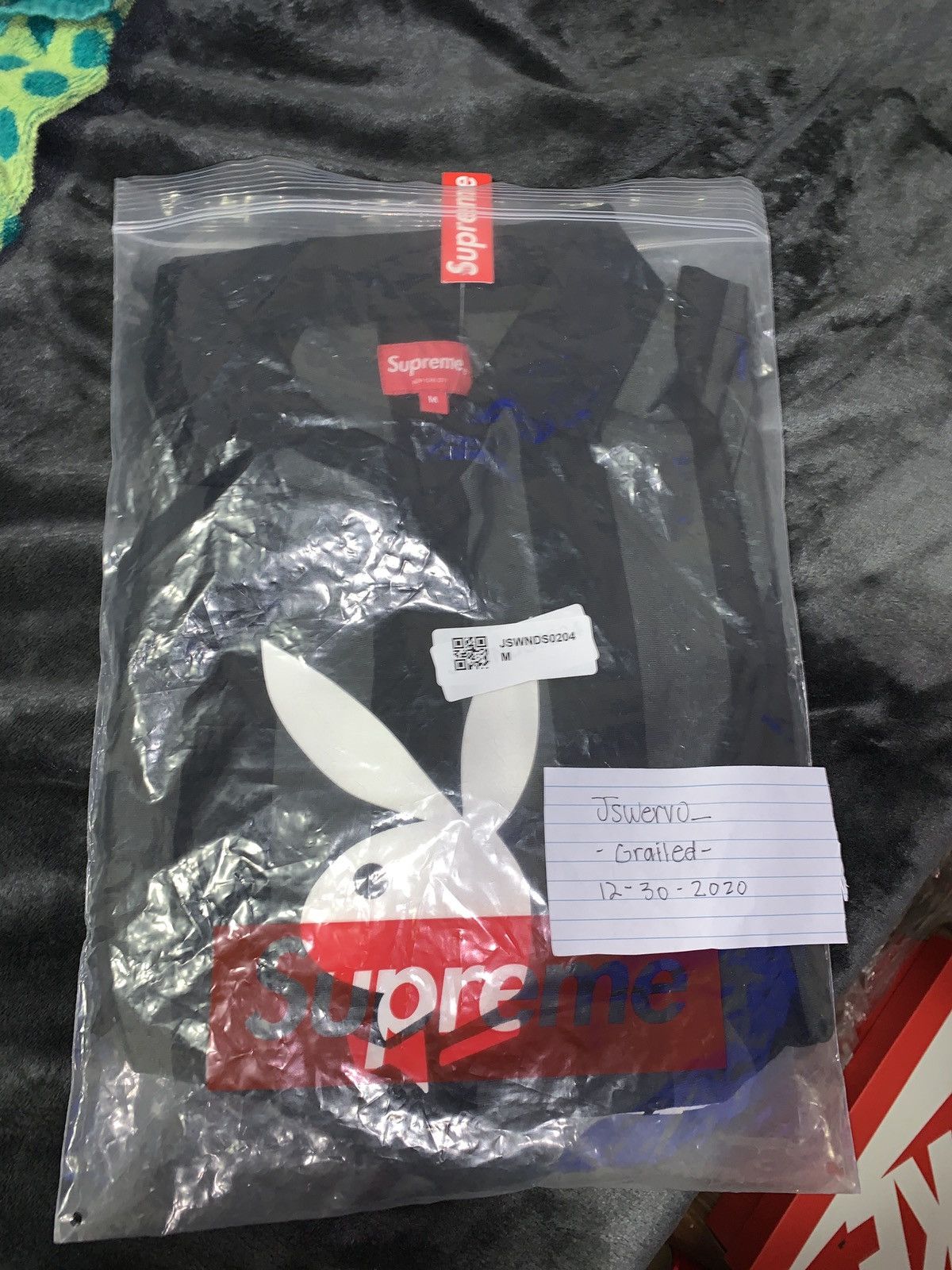 Supreme Supreme playboy soccer Jersey black Size US M / EU 48-50 / 2 - 5 Thumbnail
