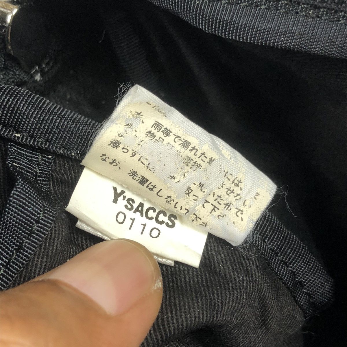 Yohji Yamamoto Yohji Yamamoto Y’SACCS Mini Sling Bag Size ONE SIZE - 9 Thumbnail