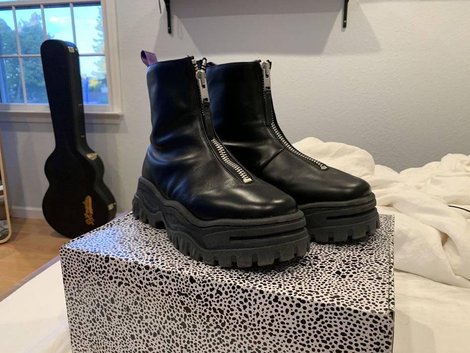 Eytys Eytys Raven Black Leather Boots | Grailed