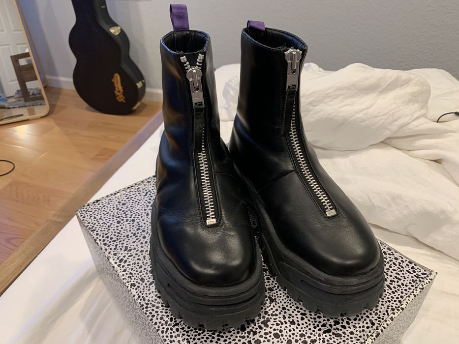 Eytys Eytys Raven Black Leather Boots | Grailed