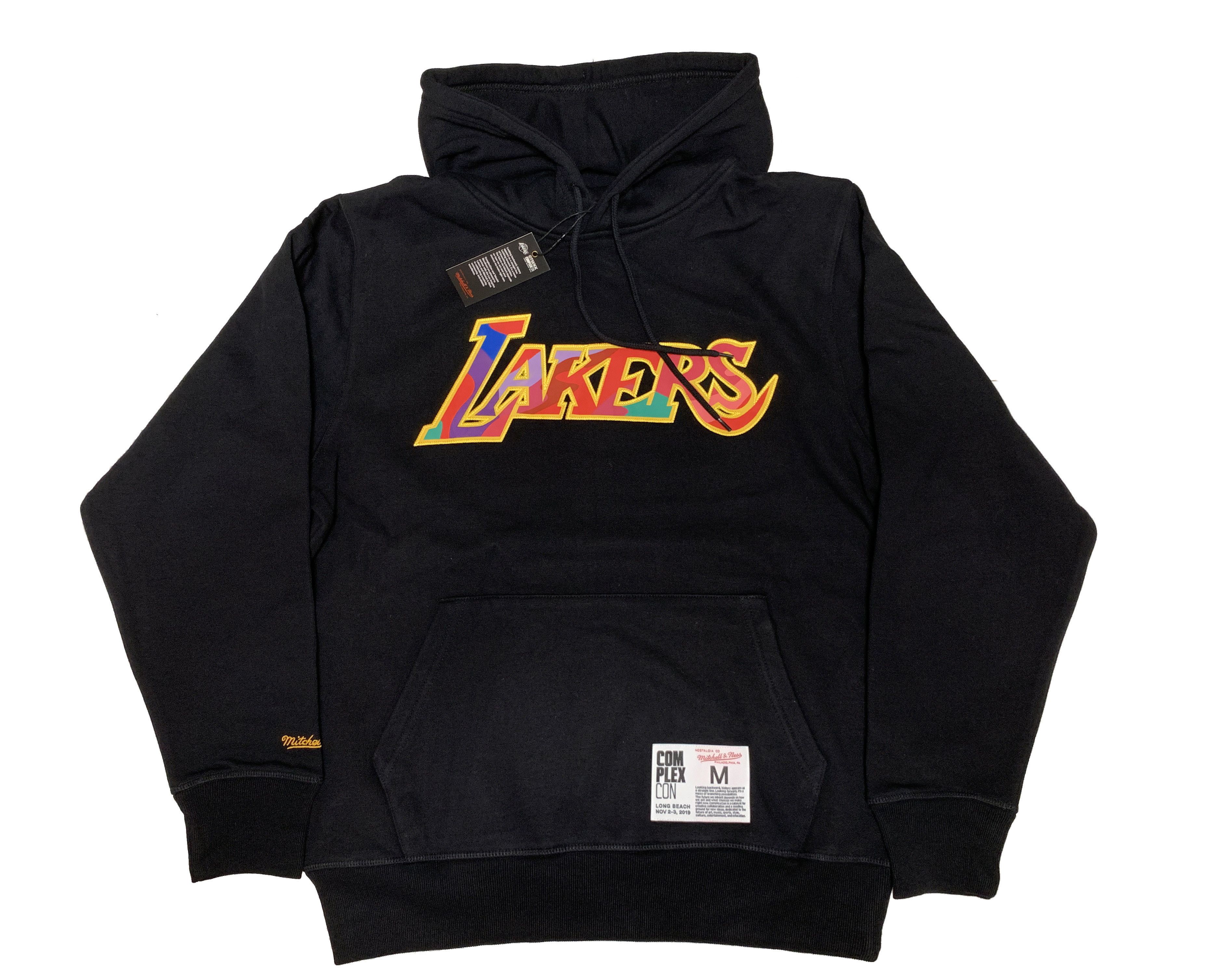 TAKASHI MURAKAMI COMPLEXCON x LA LAKERS M&N MUTATED FLOWER HOODIE BLAC -  HotelomegaShops - Levi's Hoodie met logo in roze