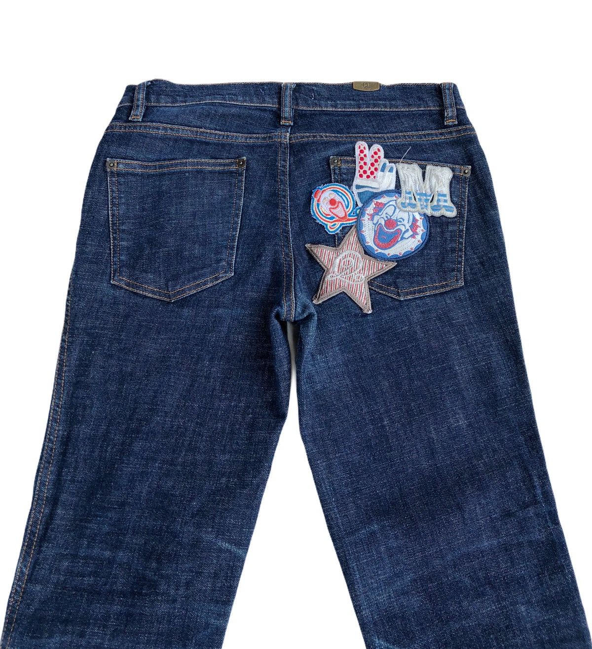 Alexander McQueen Alexander McQueen Clown Appliqué Jeans Size 29" - 4 Thumbnail