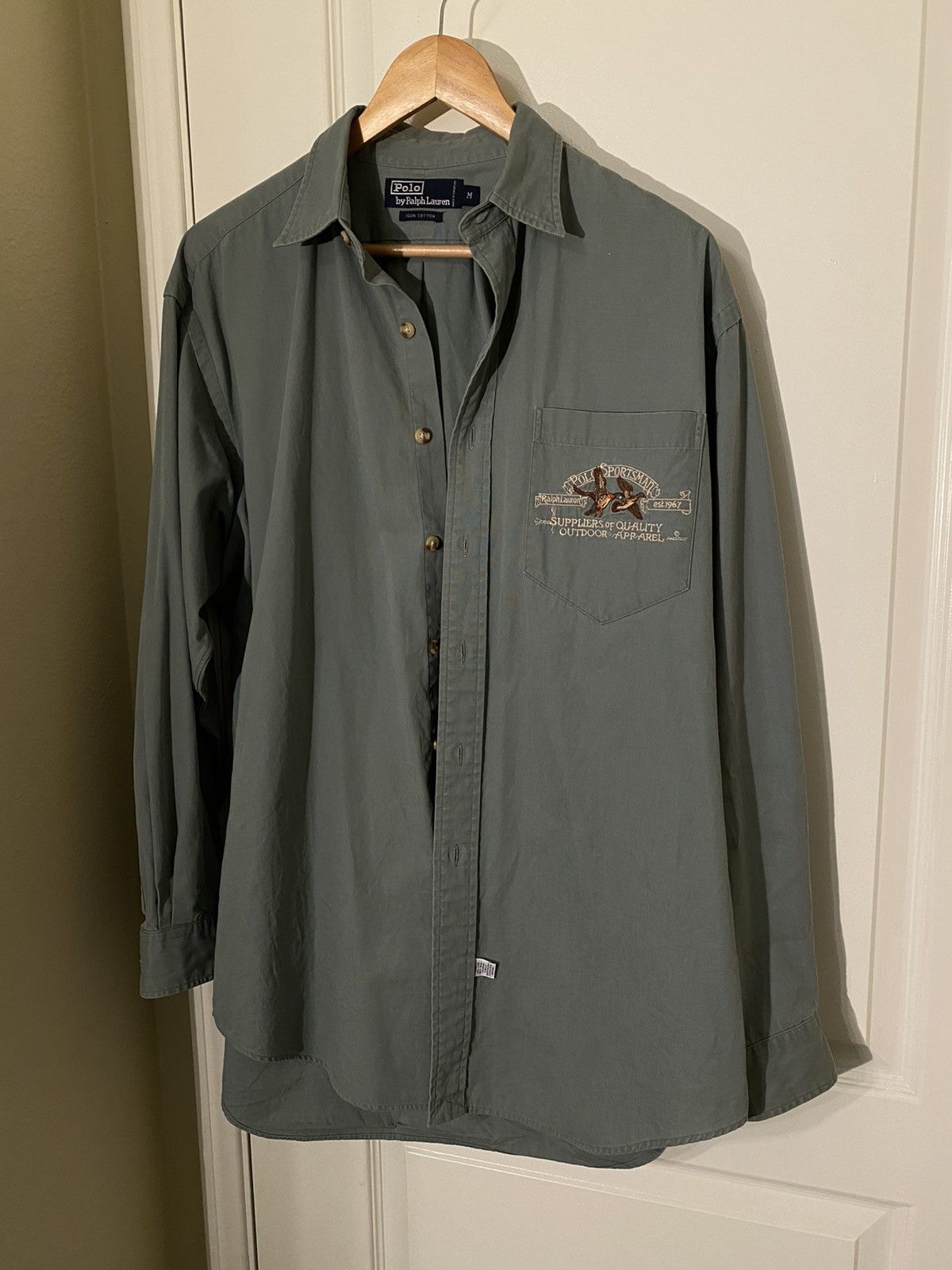 Vintage polo factory Ralph Lauren sportsman button up shirt