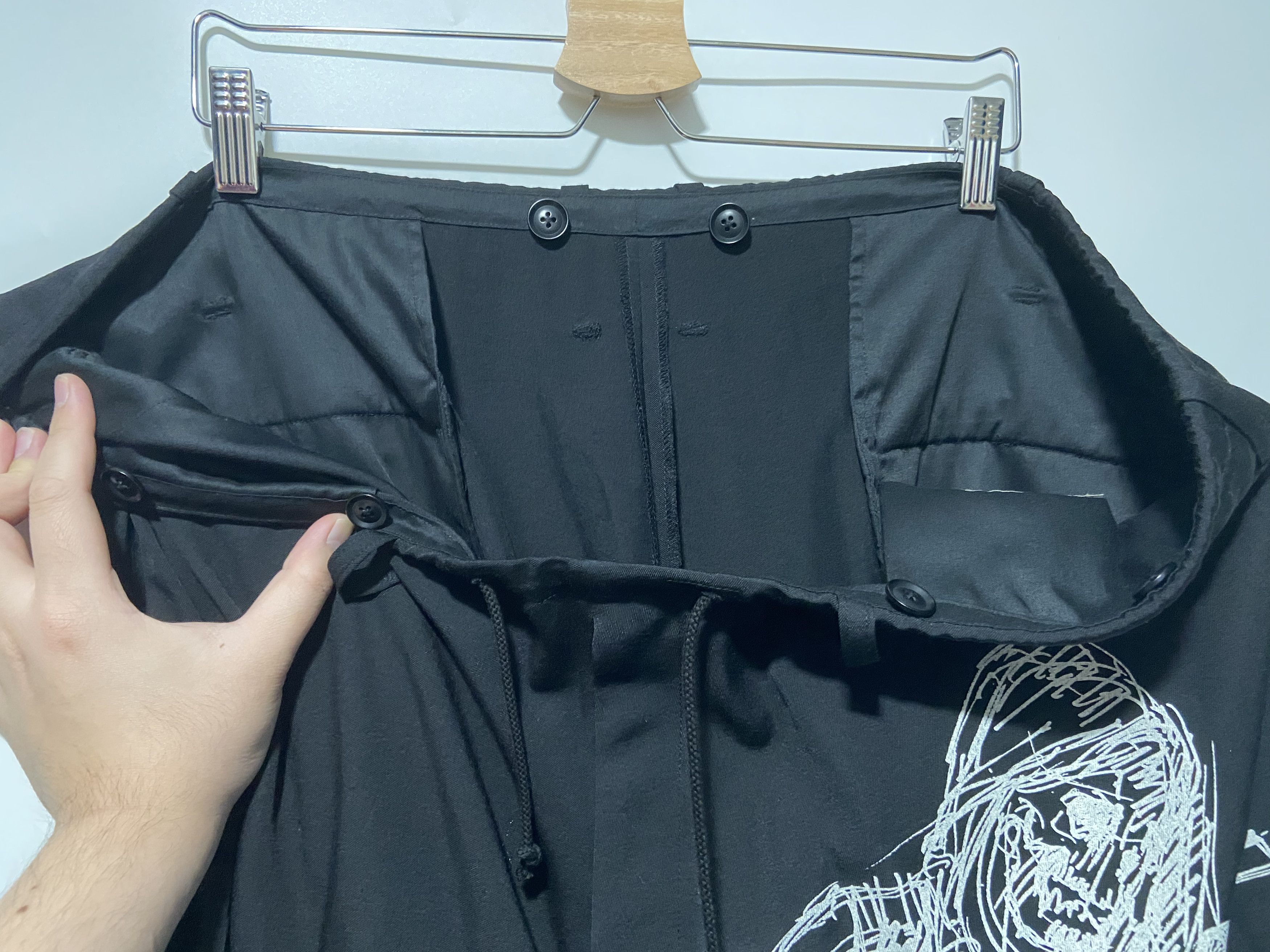 Yohji Yamamoto Yohji Yamamoto 16SS Skeleton Performer Pants Size US 30 / EU 46 - 7 Thumbnail