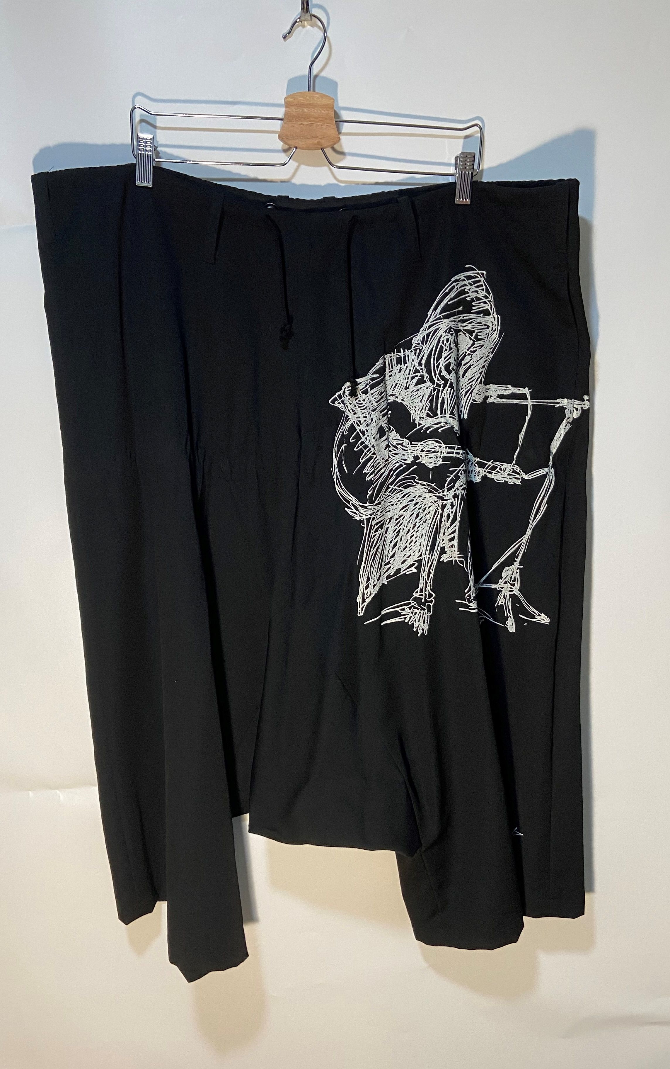 Yohji Yamamoto Yohji Yamamoto 16SS Skeleton Performer Pants Size US 30 / EU 46 - 2 Thumbnail