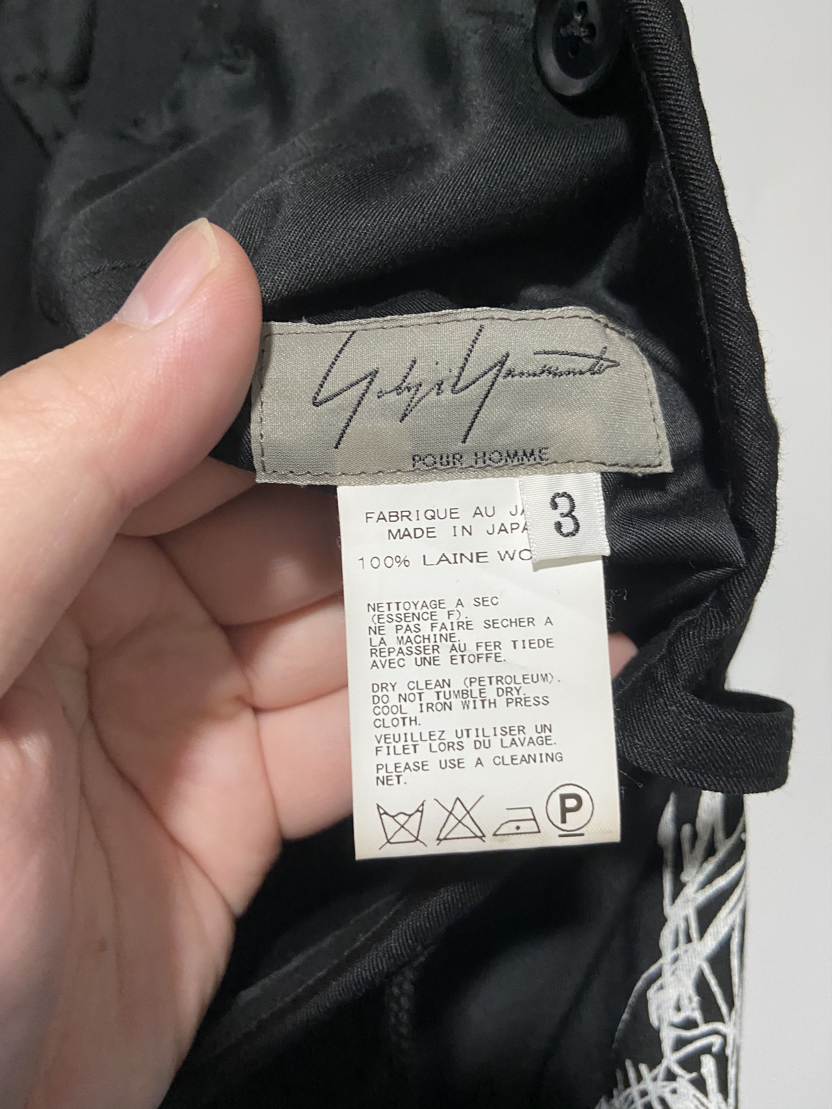 Yohji Yamamoto Yohji Yamamoto 16SS Skeleton Performer Pants Size US 30 / EU 46 - 8 Thumbnail