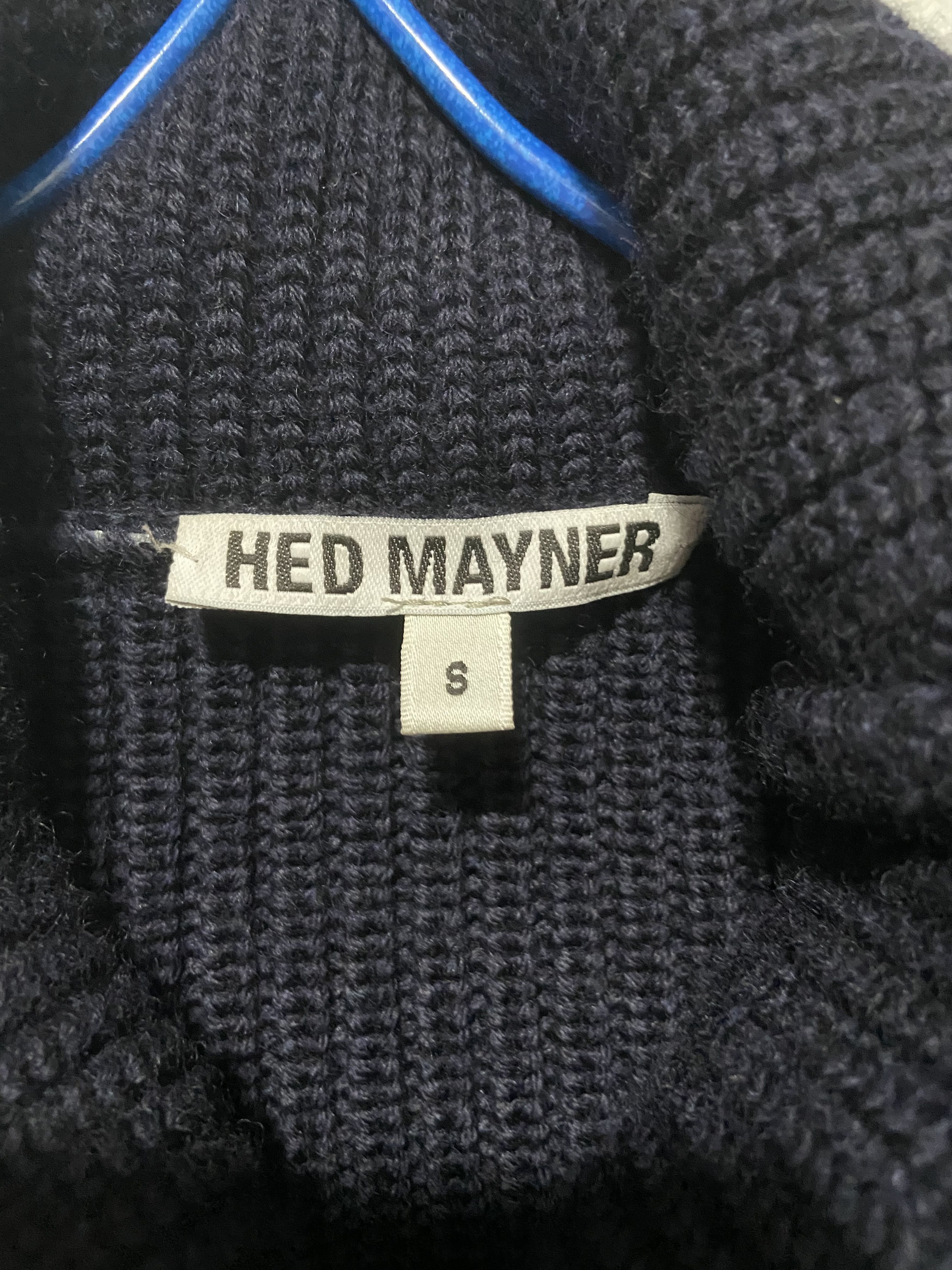 Hed Mayner Hed Mayner 18AW Navy Turtleneck Size US S / EU 44-46 / 1 - 4 Thumbnail