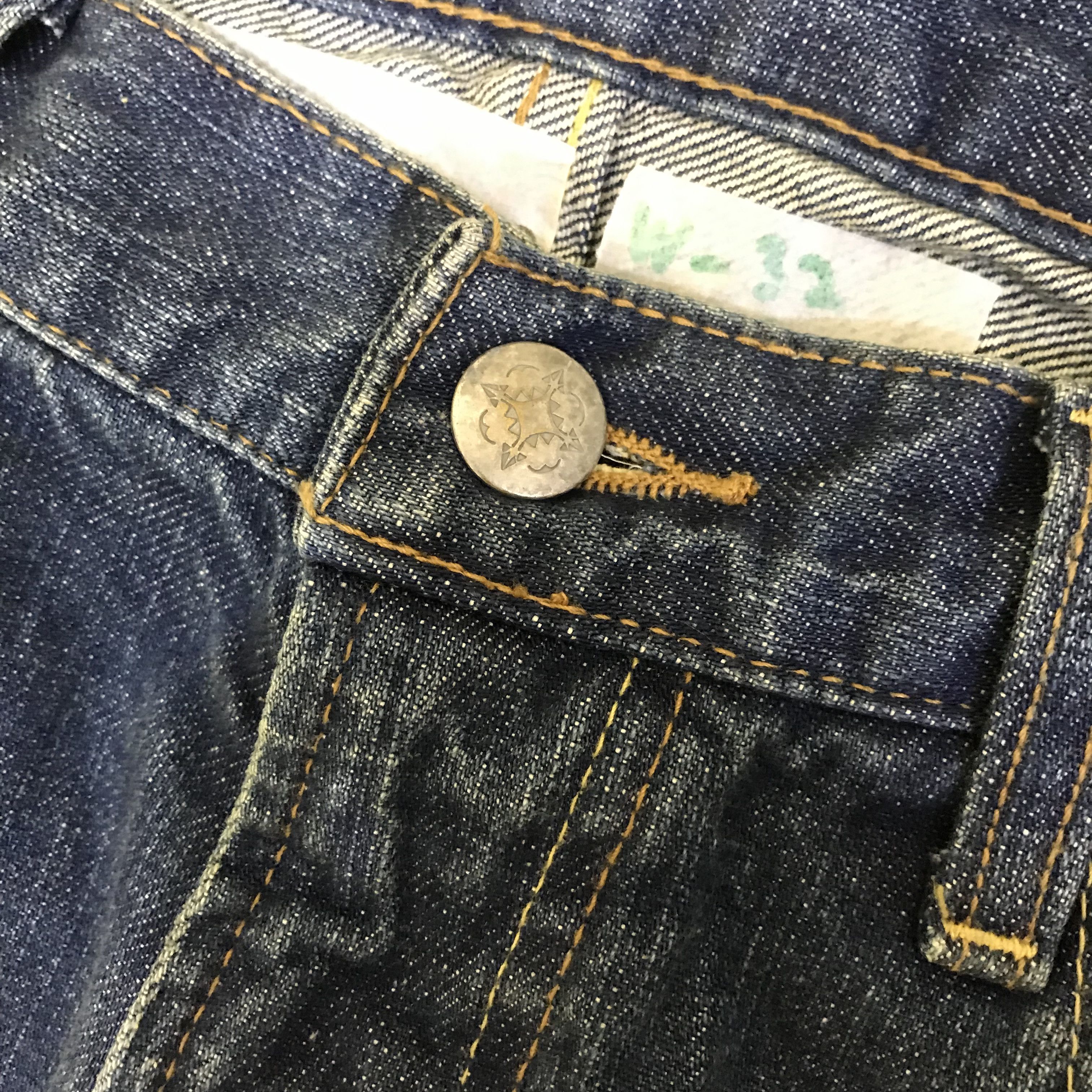 Japanese Brand X115 CUSTOM DESTROY DISTRESSED DENIM GRUNGE STYLE JEANS Size US 32 / EU 48 - 5 Thumbnail