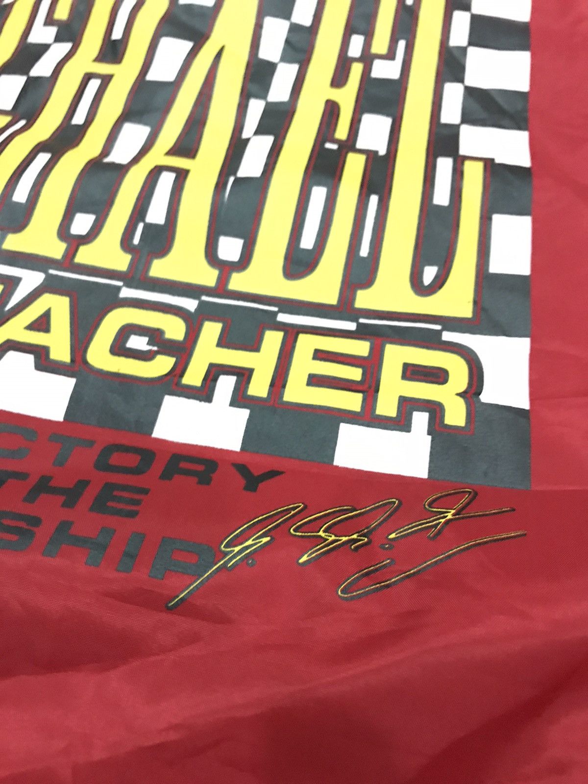Vintage VINTAGE MICHAEL SHUMACHER COLLECTION WINDBREAKER 1990s Size US L / EU 52-54 / 3 - 5 Thumbnail