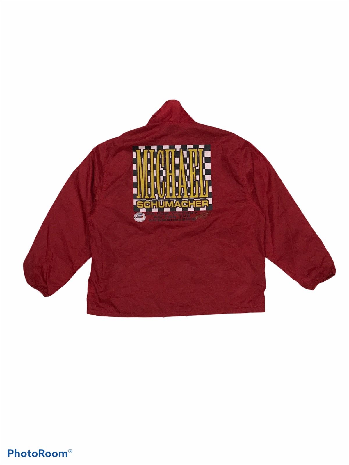 Vintage VINTAGE MICHAEL SHUMACHER COLLECTION WINDBREAKER 1990s Size US L / EU 52-54 / 3 - 1 Thumbnail