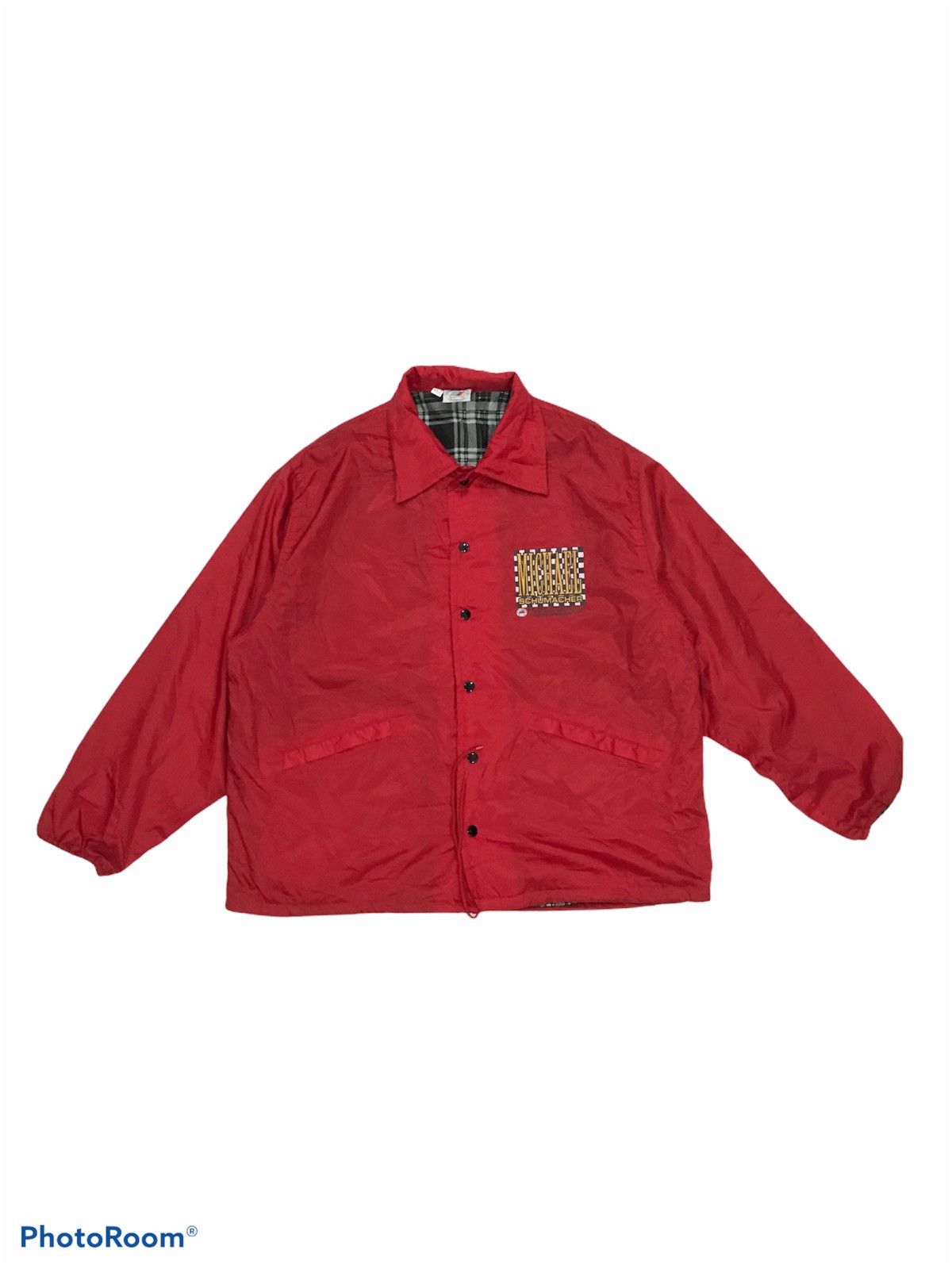 Vintage VINTAGE MICHAEL SHUMACHER COLLECTION WINDBREAKER 1990s Size US L / EU 52-54 / 3 - 2 Thumbnail