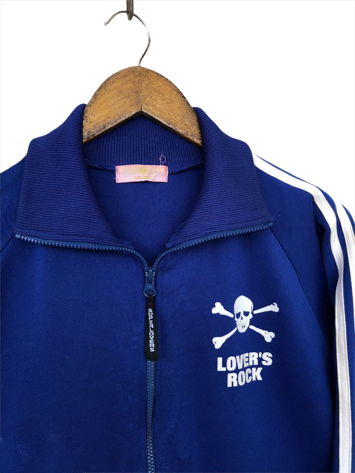 A.F.F.A. SICK🔥Super Lover's Rock 🇯🇵 💀 Zipper Track Top Sweater Size US M / EU 48-50 / 2 - 3 Thumbnail