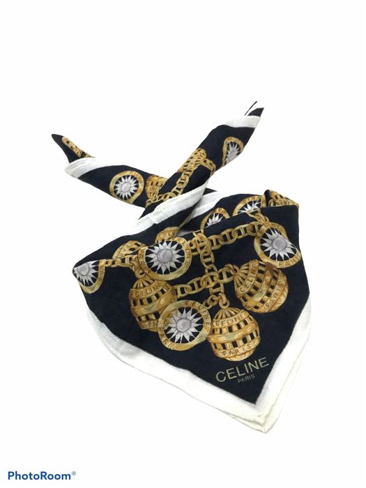 Celine VINTAGE CELINE PARIS LUXURY HANDKERCHIEF POCKETSQUARE | Grailed