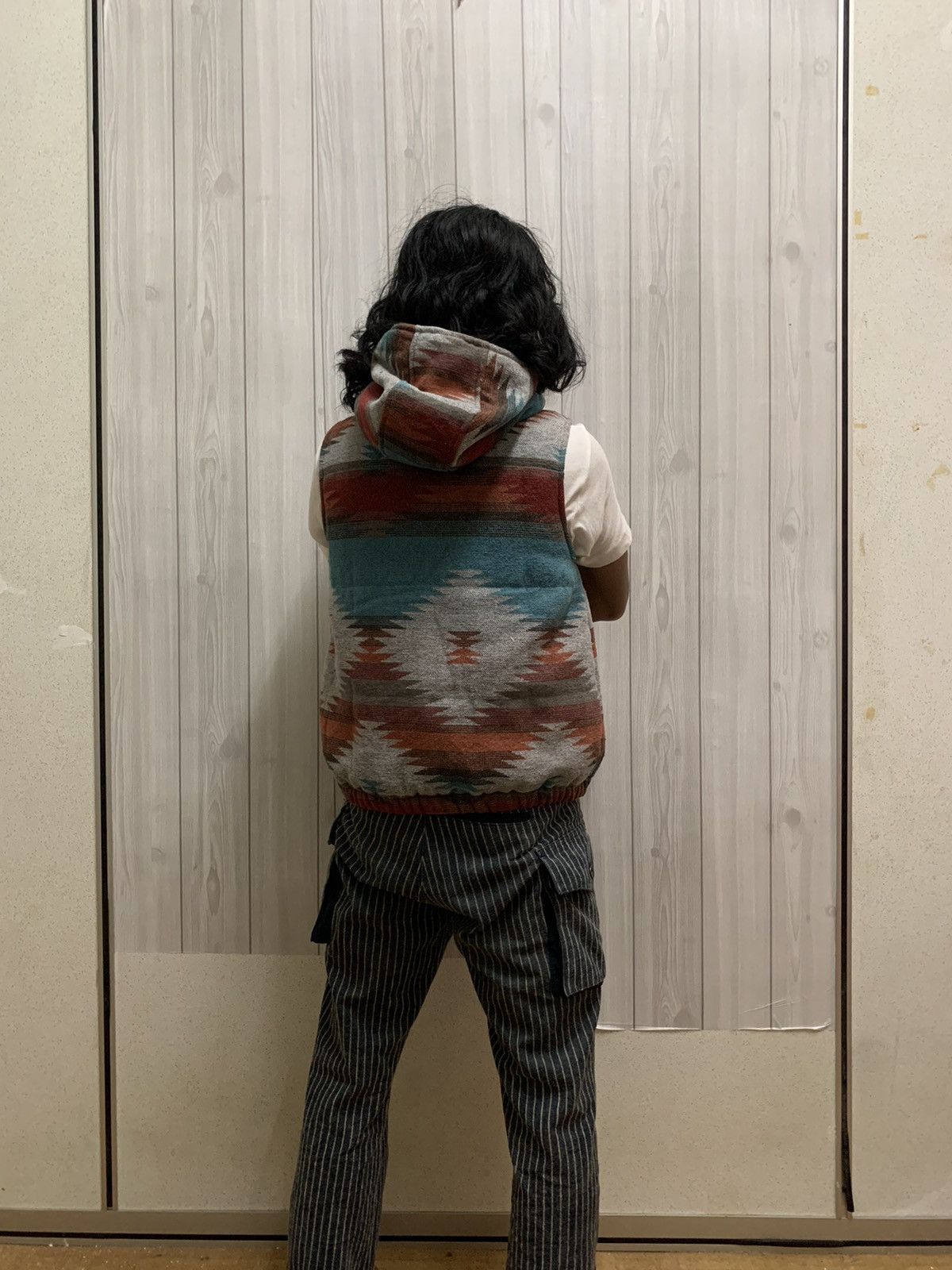 Japanese Brand × Native SICKSS 💥THE EMPORIUM Aztec Navajo Design Native Hooded Vest Size US S / EU 44-46 / 1 - 4 Thumbnail