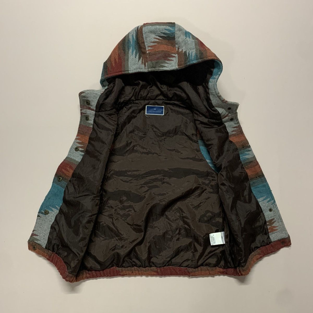 Japanese Brand × Native SICKSS 💥THE EMPORIUM Aztec Navajo Design Native Hooded Vest Size US S / EU 44-46 / 1 - 9 Thumbnail