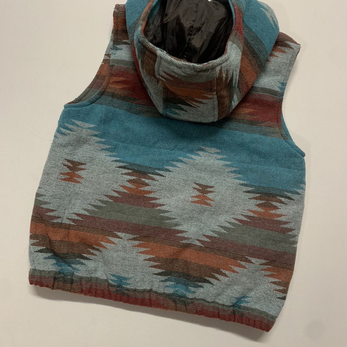 Japanese Brand × Native SICKSS 💥THE EMPORIUM Aztec Navajo Design Native Hooded Vest Size US S / EU 44-46 / 1 - 13 Thumbnail