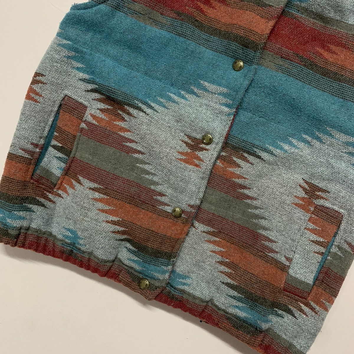 Japanese Brand × Native SICKSS 💥THE EMPORIUM Aztec Navajo Design Native Hooded Vest Size US S / EU 44-46 / 1 - 7 Thumbnail