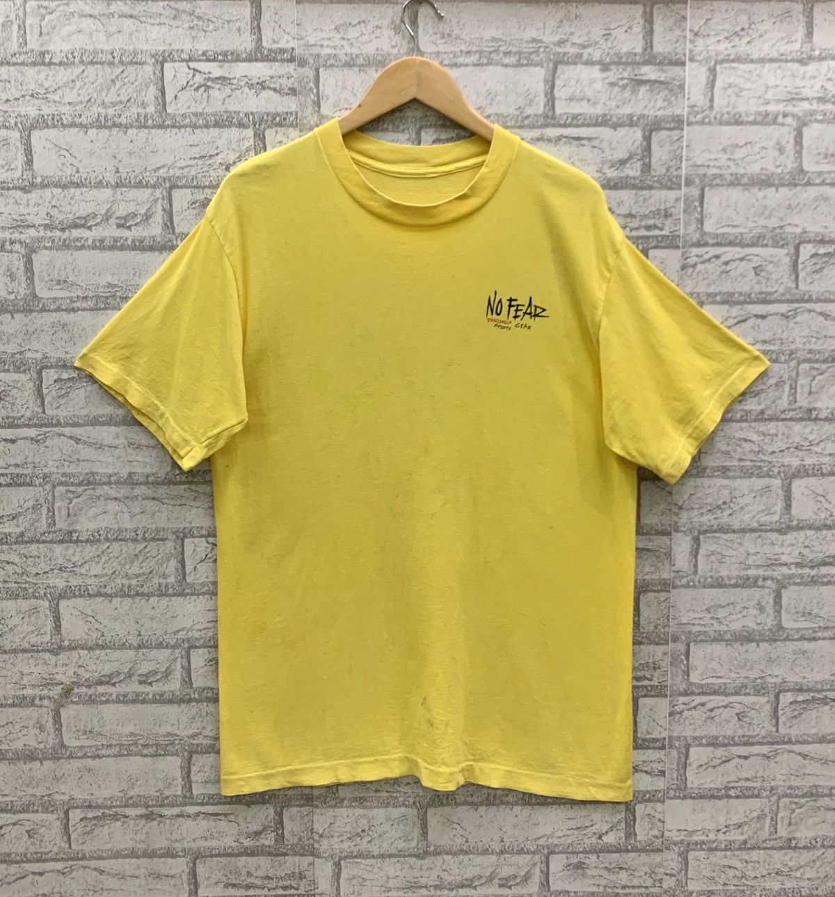 No Fear × Vintage RARE!! Vintage 90s No Fear Surfing Animal T-shirts Size US L / EU 52-54 / 3 - 2 Thumbnail