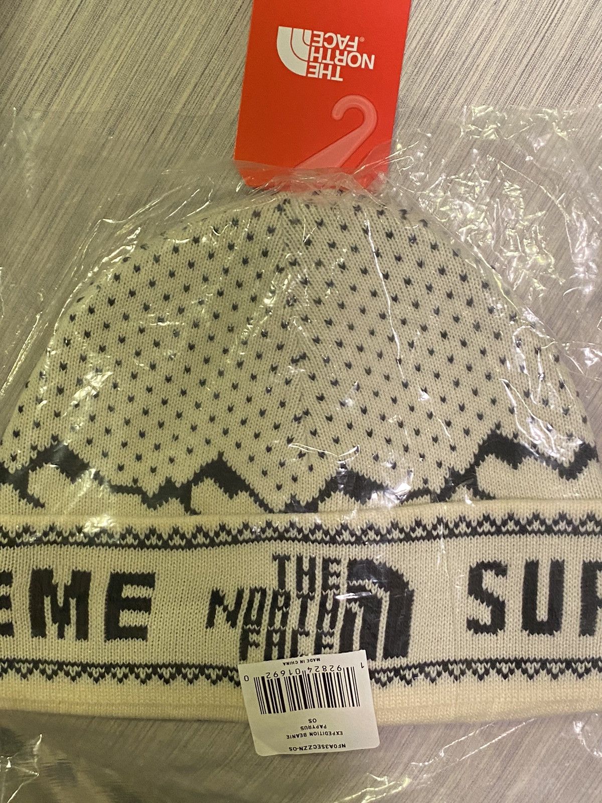 Supreme The North Face Supreme x The North Face Fold Beanie White Grailed