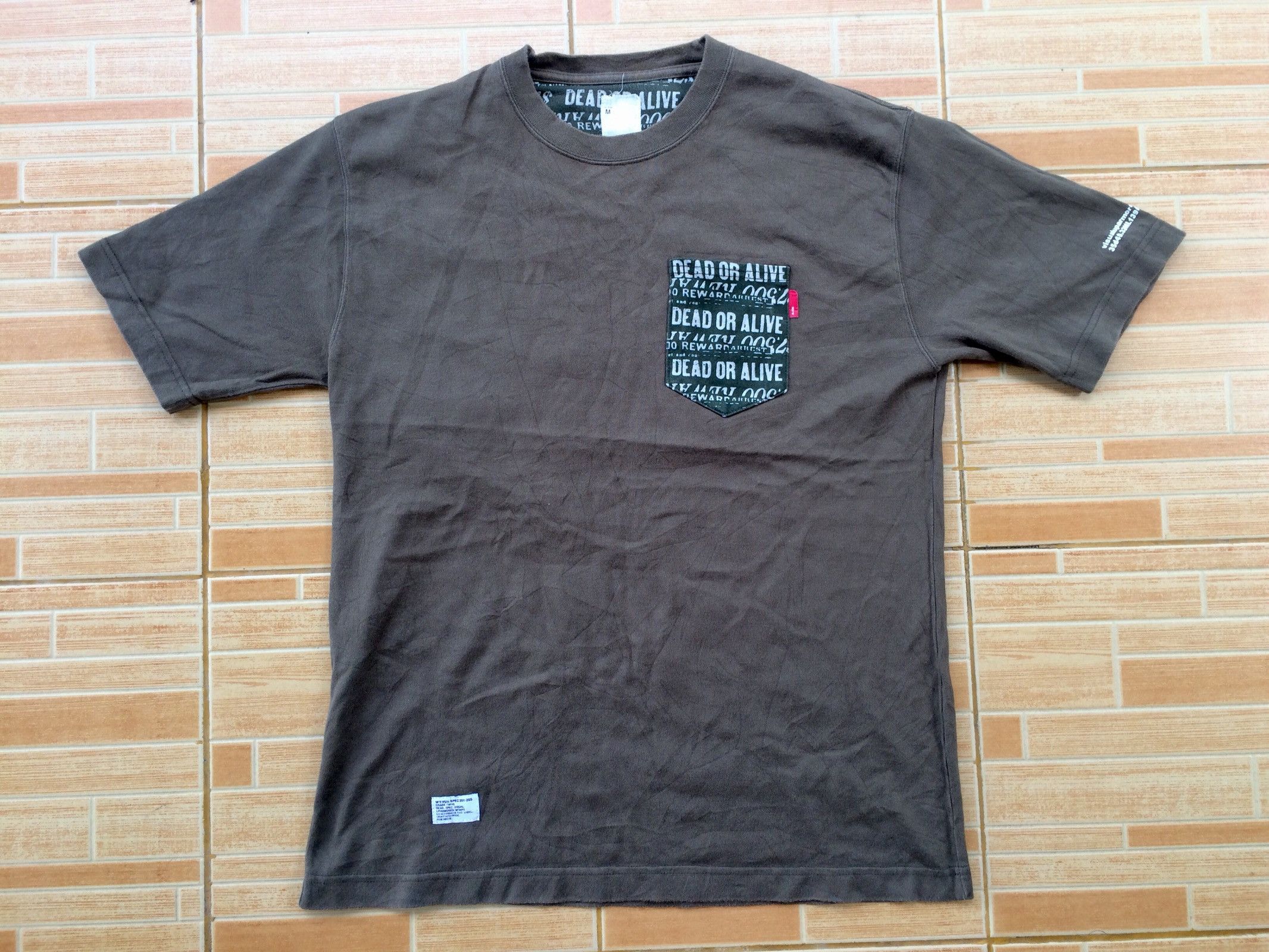 Wtaps Rare Wtaps Single Pocket Tshirts Size US M / EU 48-50 / 2 - 1 Thumbnail