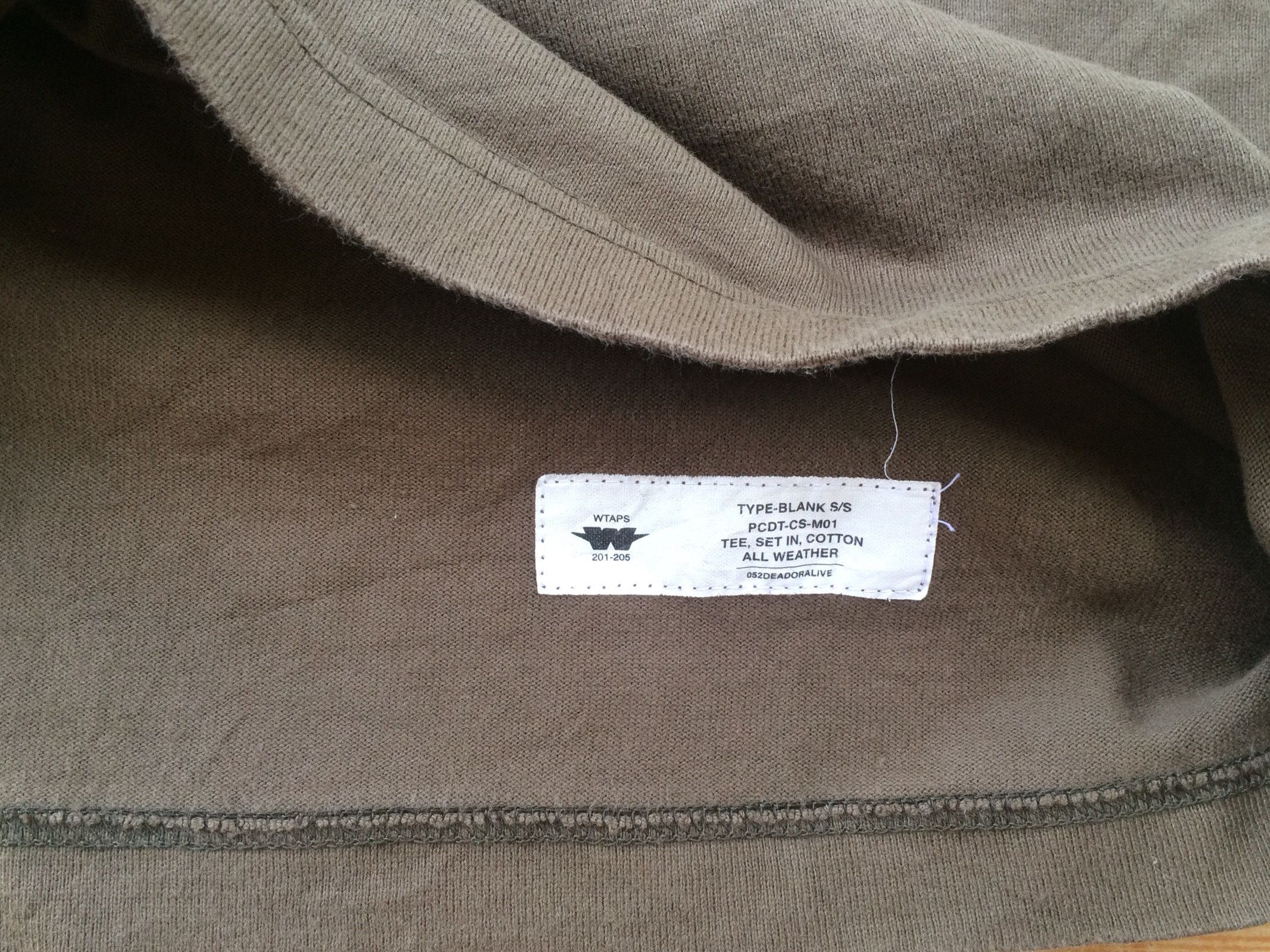 Wtaps Rare Wtaps Single Pocket Tshirts Size US M / EU 48-50 / 2 - 6 Thumbnail