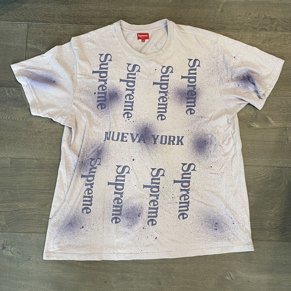 Supreme Supreme ink blot s/s top | Grailed