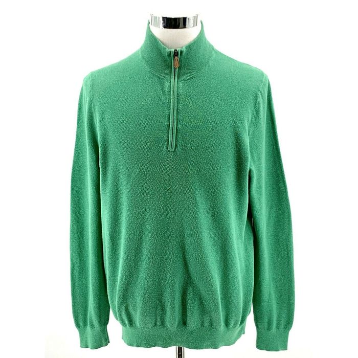 Brooks Brothers BROOKS BROTHERS Cotton Silk Cashmere Pullover